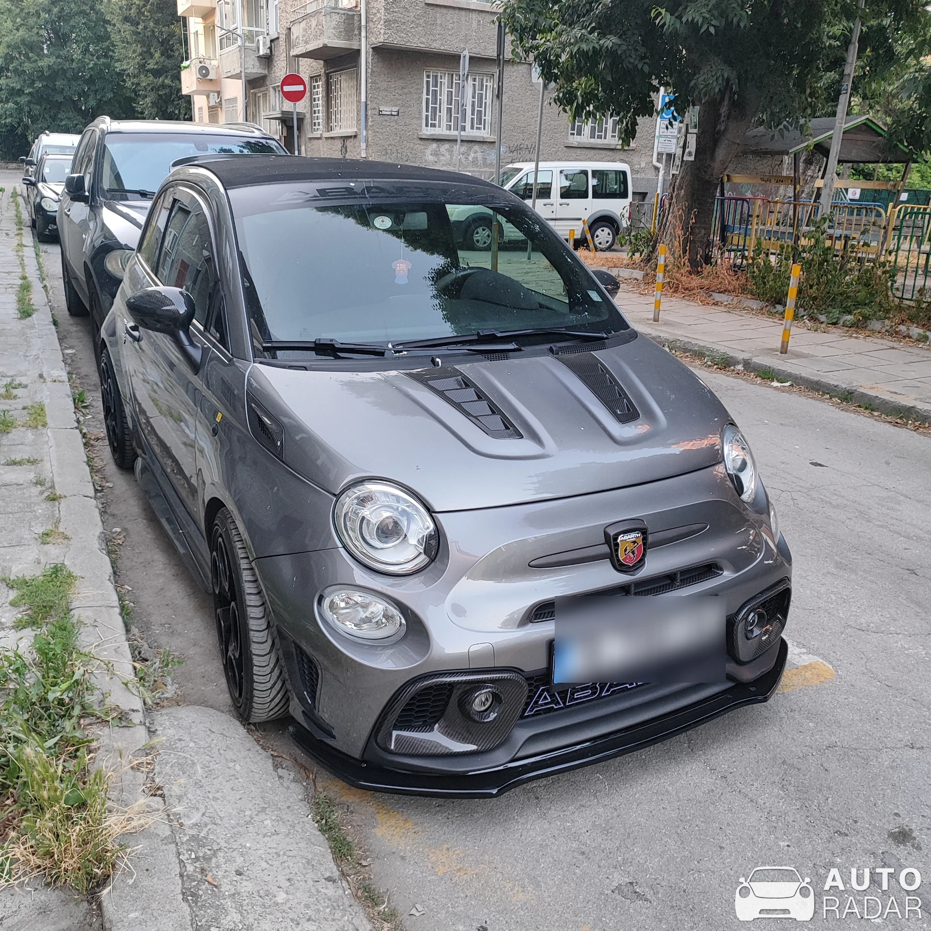 Abarth 695 Biposto spotted in Варна