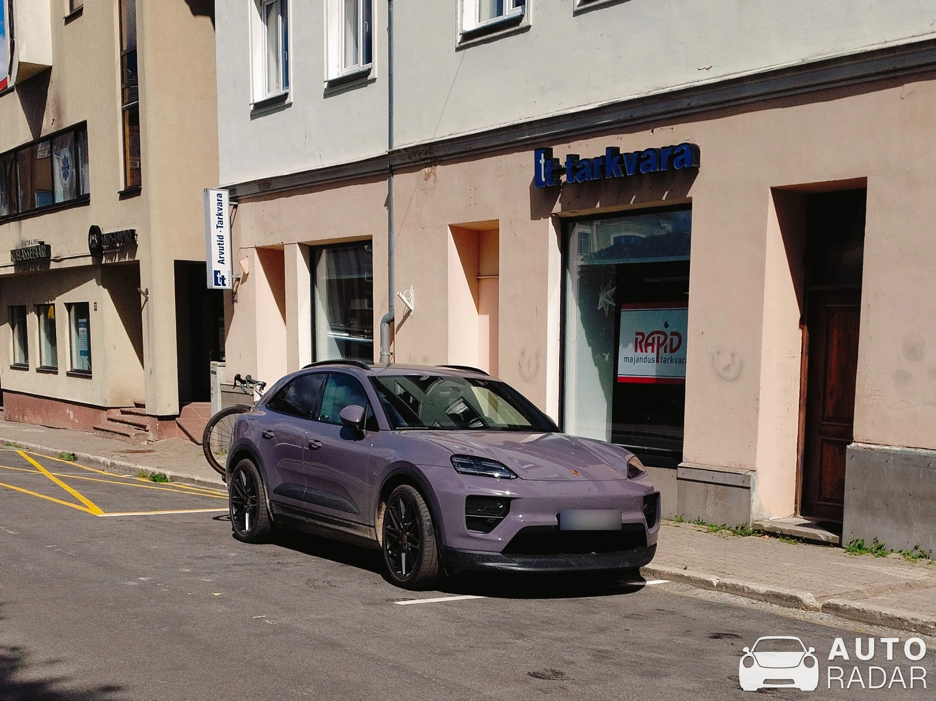 Porsche Macan spotted in Viljandi