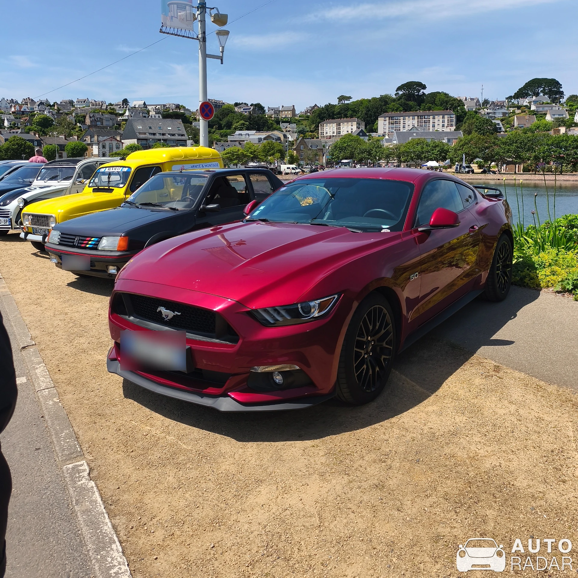 Ford Mustang GT S550 spotted in Perros-Guirec
