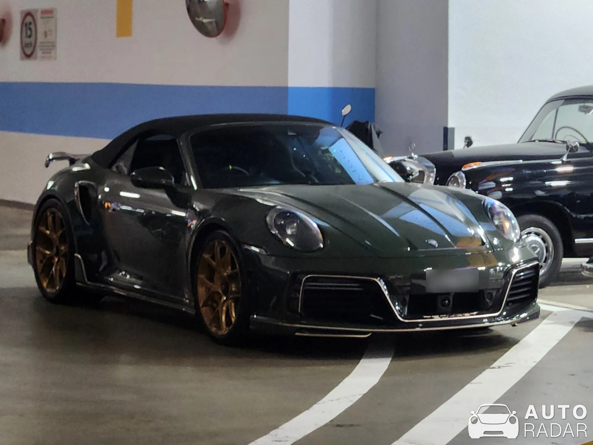 Porsche TechArt 992 Turbo S Cabriolet spotted in Singapore