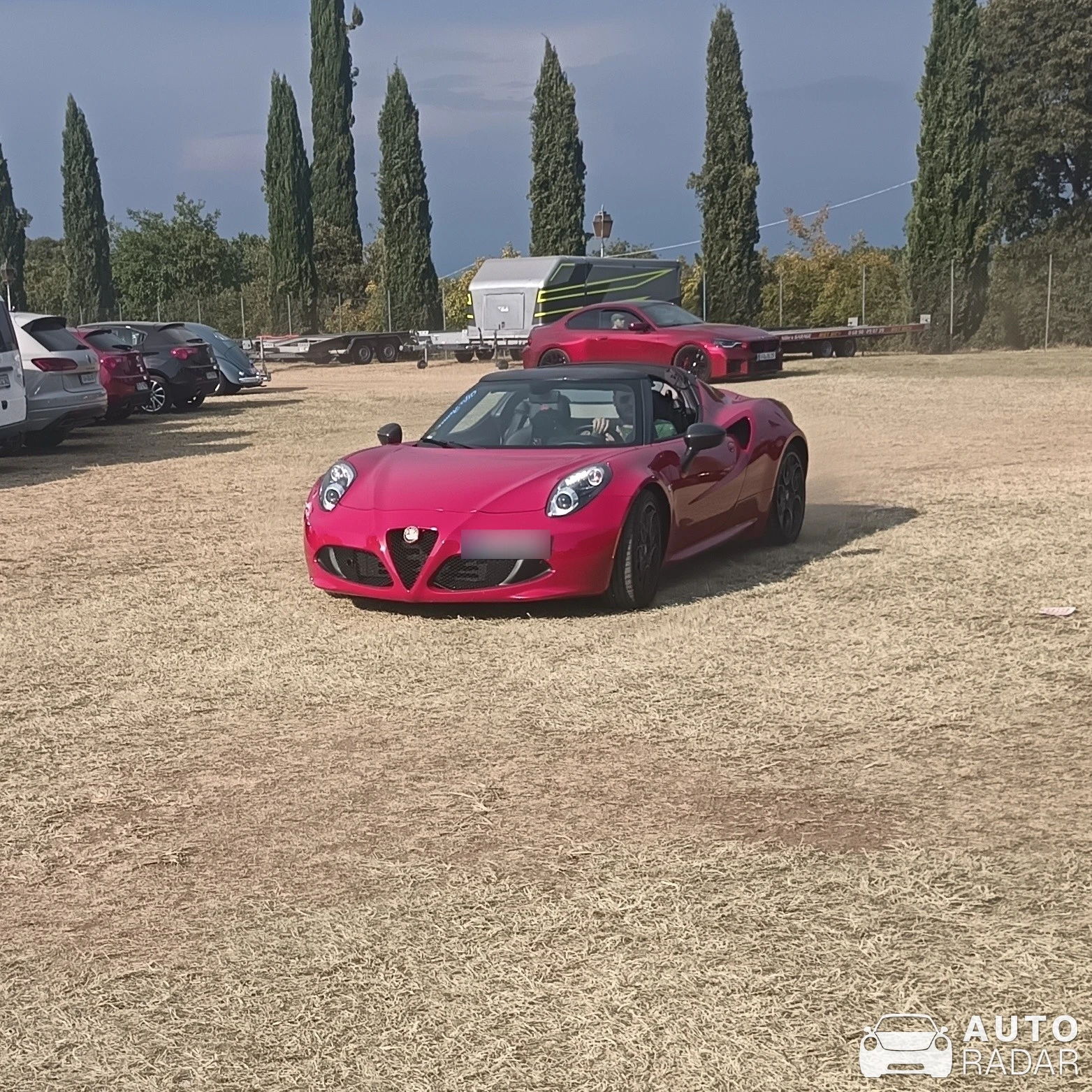 Alfa Romeo 4C Spider spotted in Desenzano del Garda