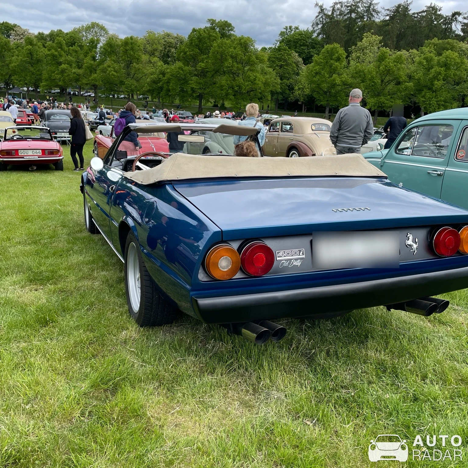 Ferrari 400 spotted in Stockholm