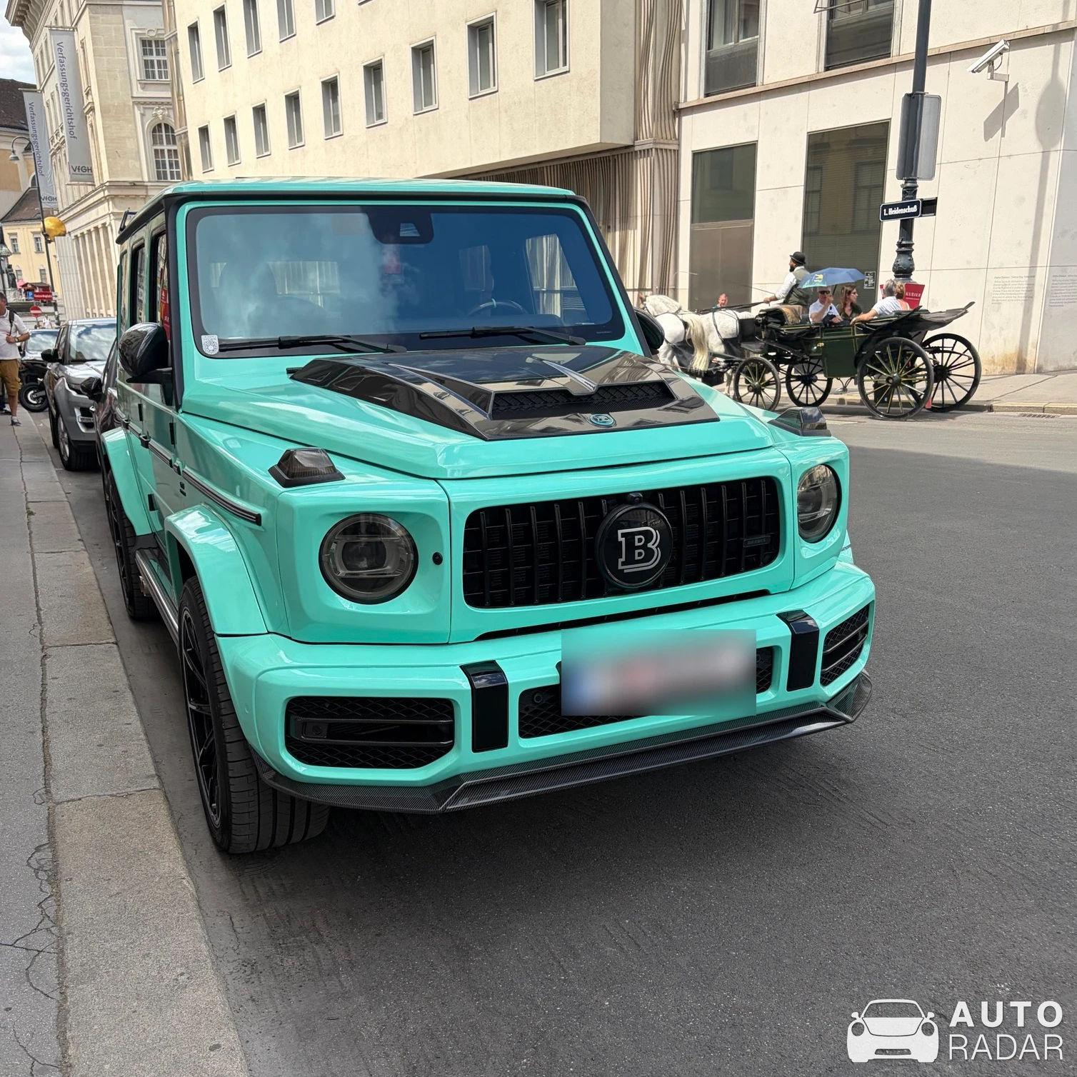 Mercedes-AMG Brabus GLS B63S-700 Widestar spotted in Wien