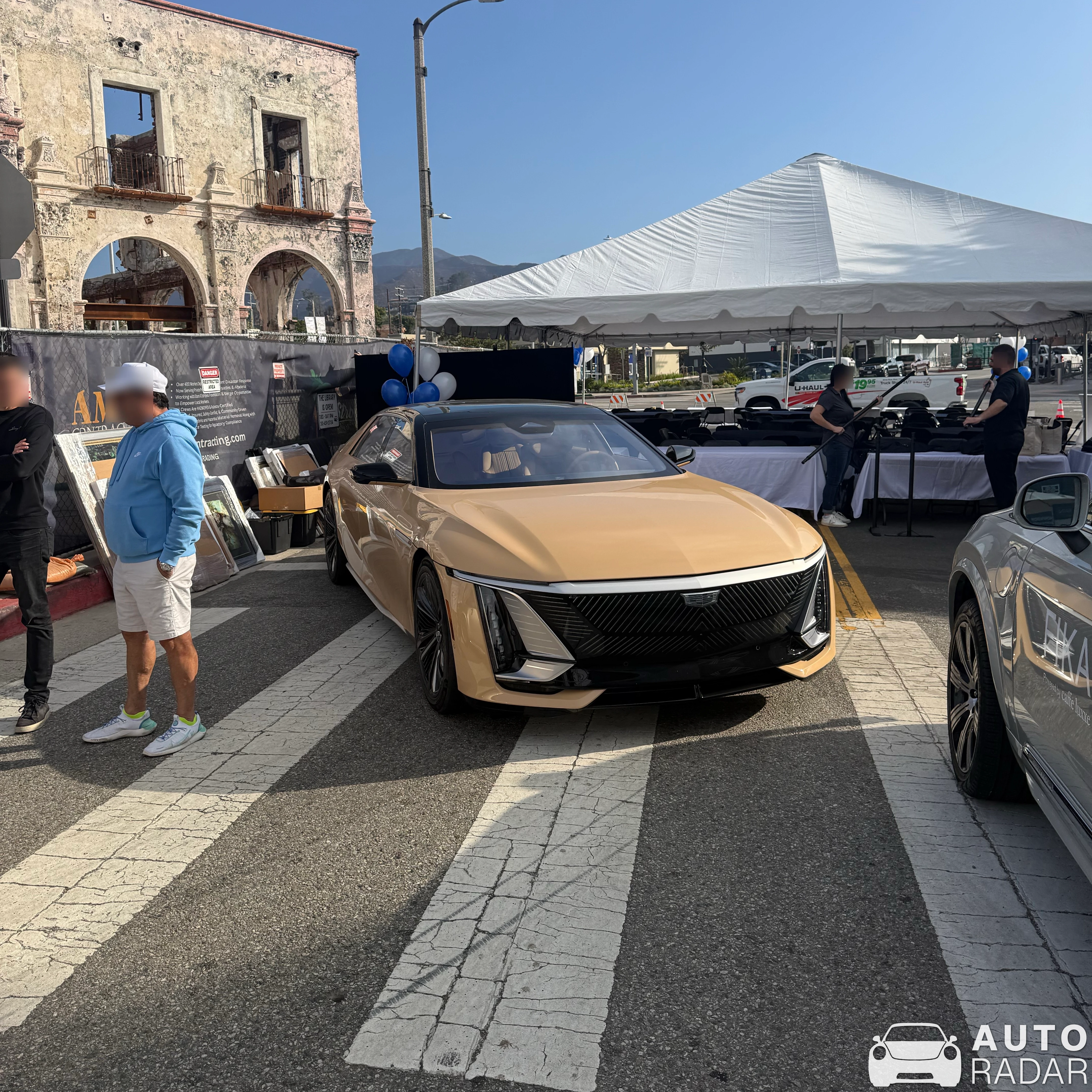 Cadillac Celestiq spotted in Los Angeles