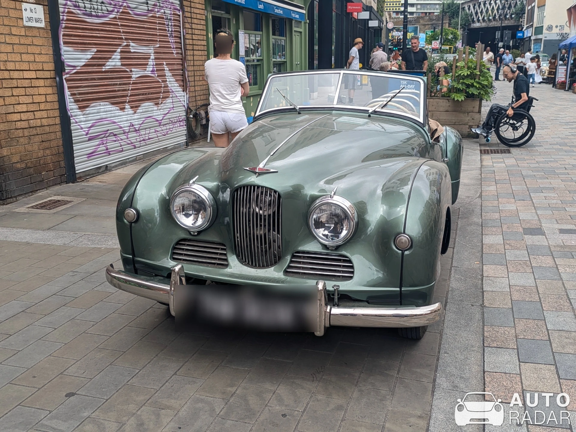 Jowett Jupiter Abbott Coupé spotted in London