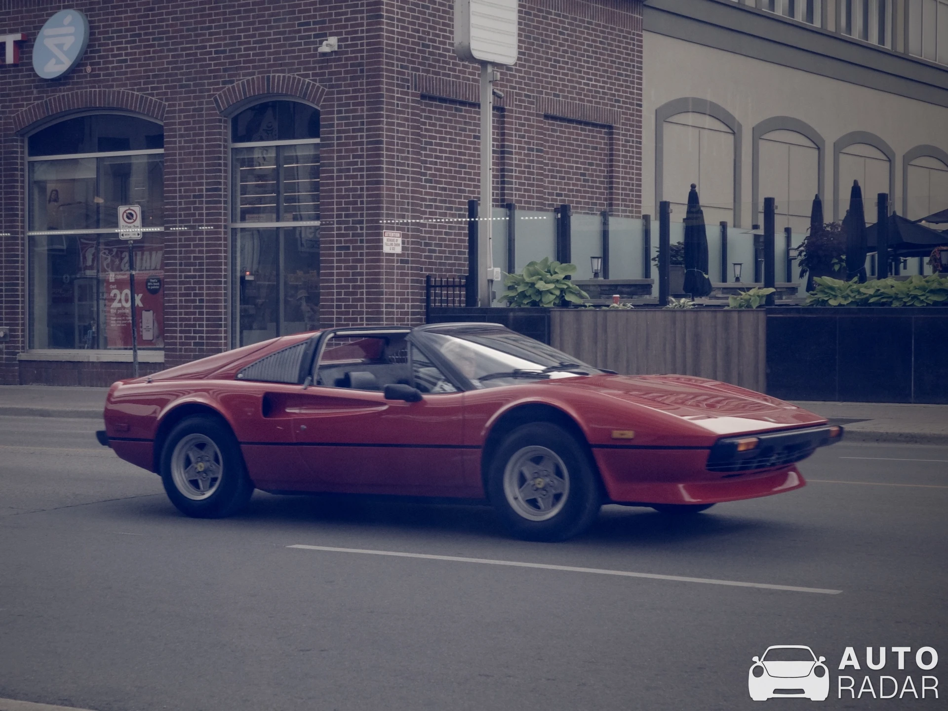 Ferrari 308 GTS spotted in London