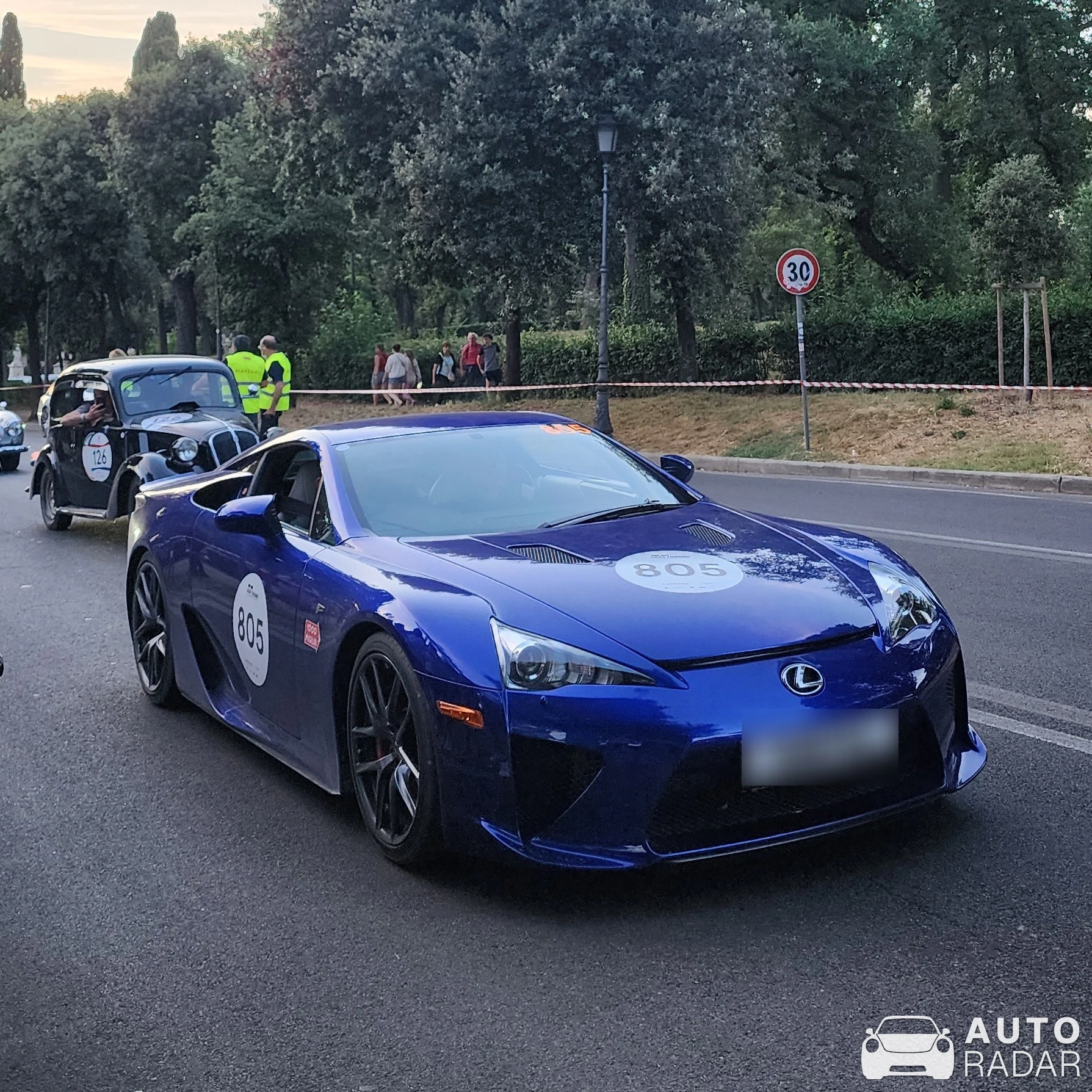 Lexus LFA spotted in Roma