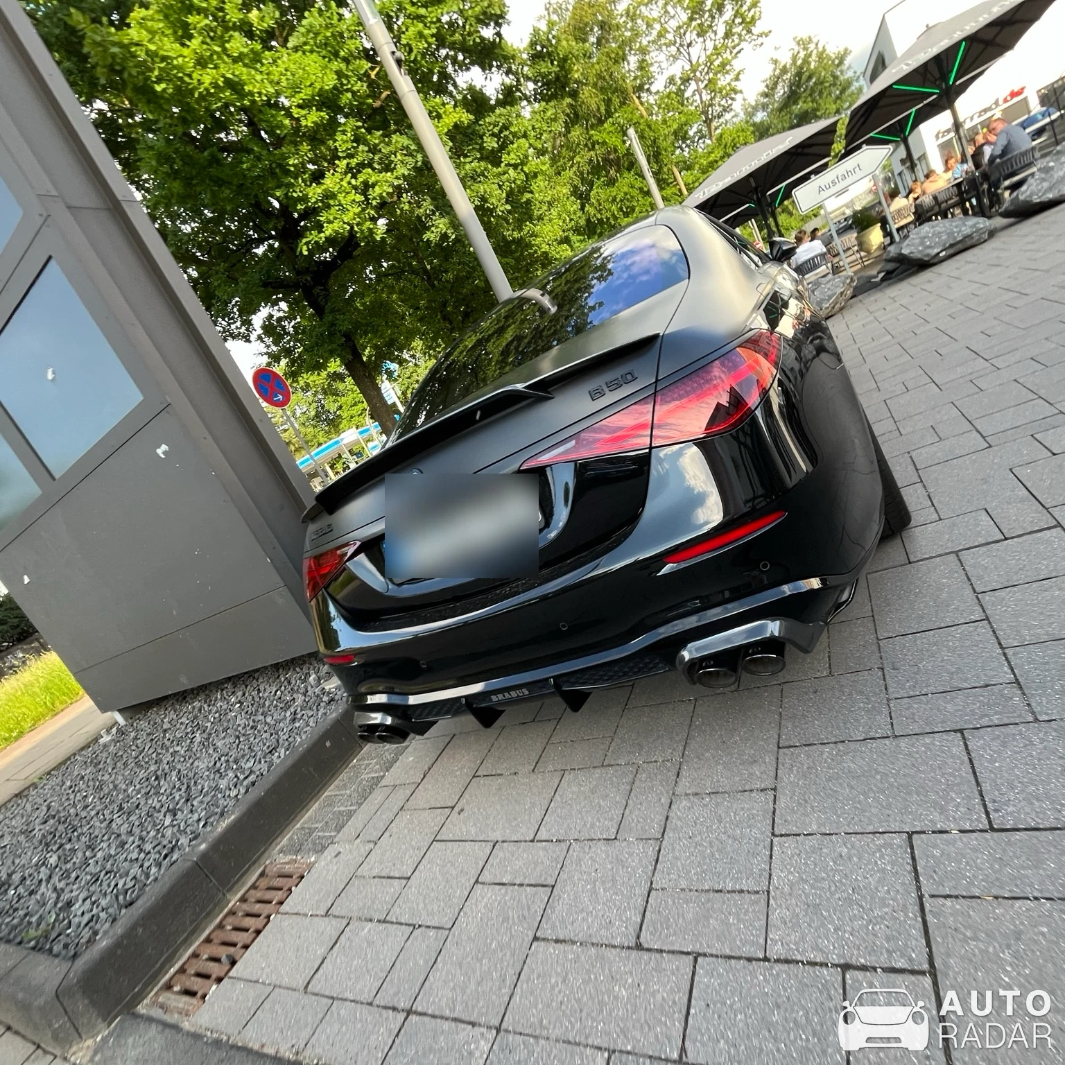 Mercedes-Benz Brabus B50 spotted in Hamburg