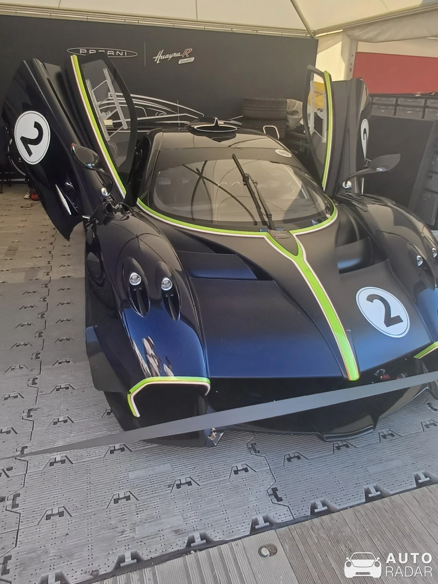Pagani Huayra R spotted in Milton Keynes