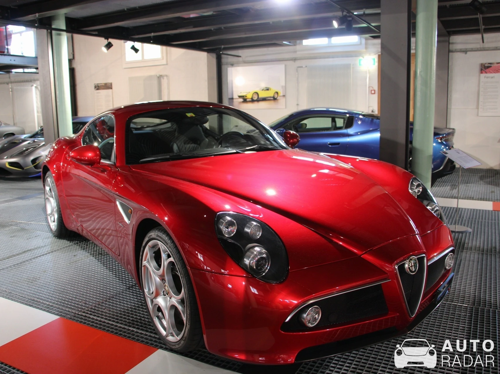 Alfa Romeo 8C Competizione spotted in Romanshorn