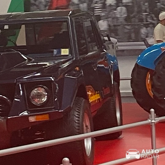 Lamborghini LM002 spotted in Sinsheim