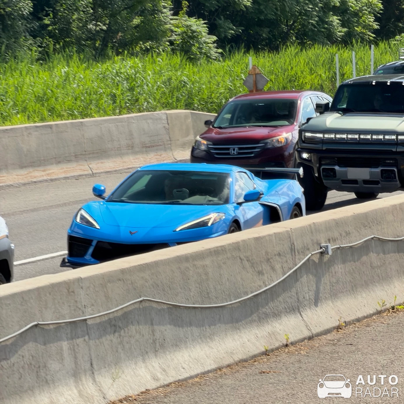 Chevrolet Corvette C8 spotted in Terrebonne