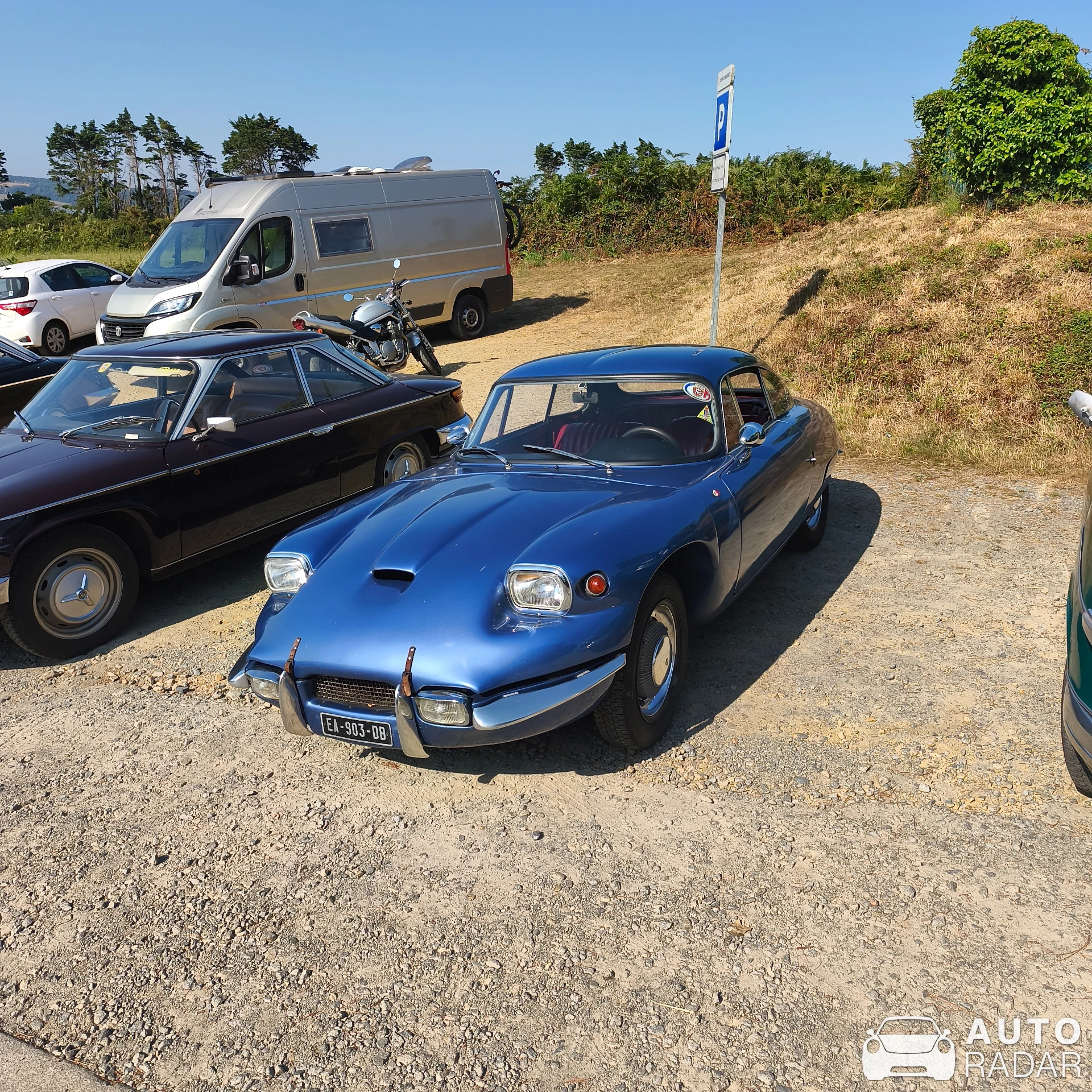 Panhard CD spotted in Plouezoc'h