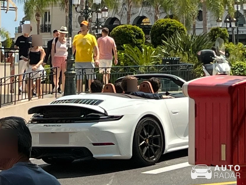 Porsche 992 Carrera Cabriolet MkII spotted in Monaco