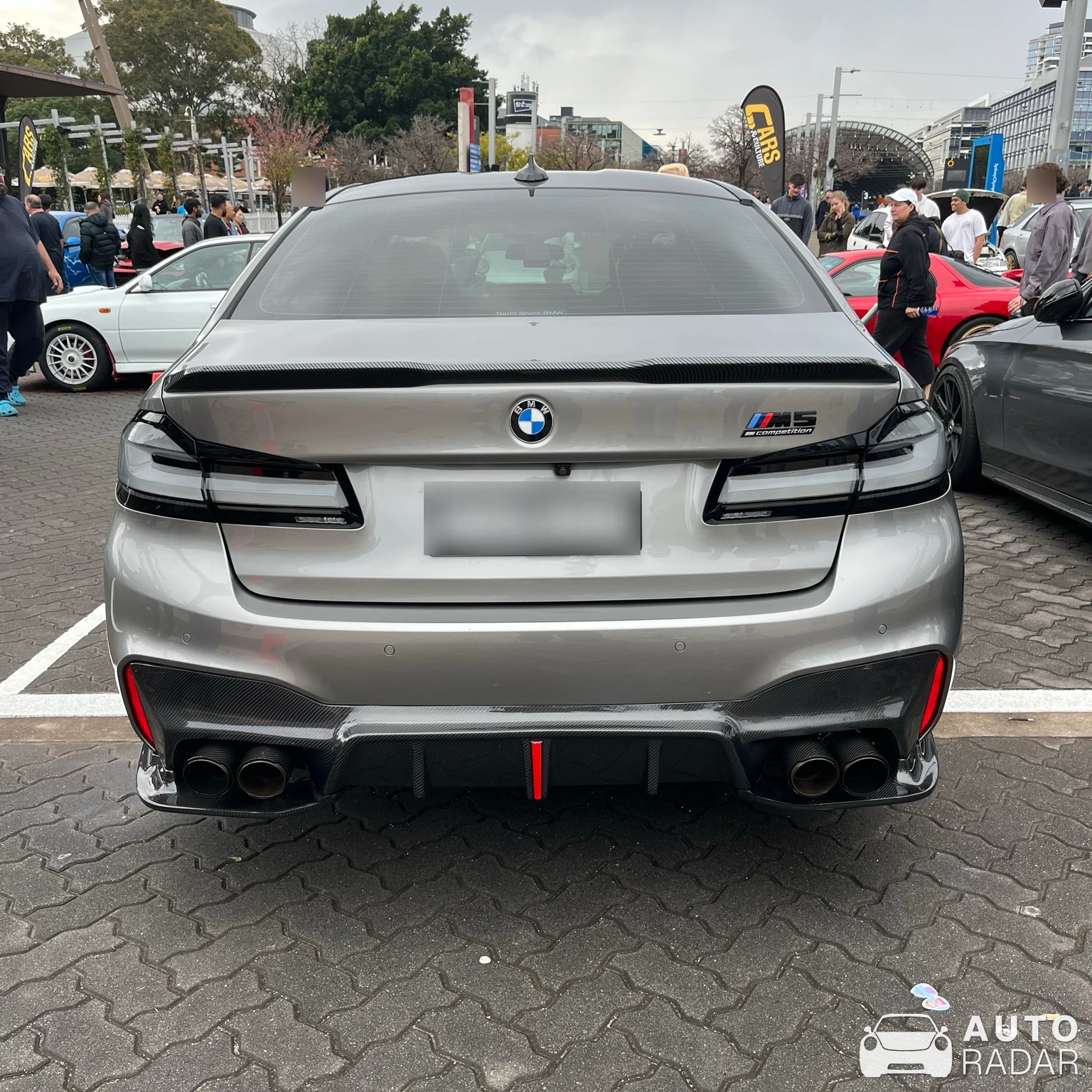 BMW M5 F90 Competition spotted in Barangaroo