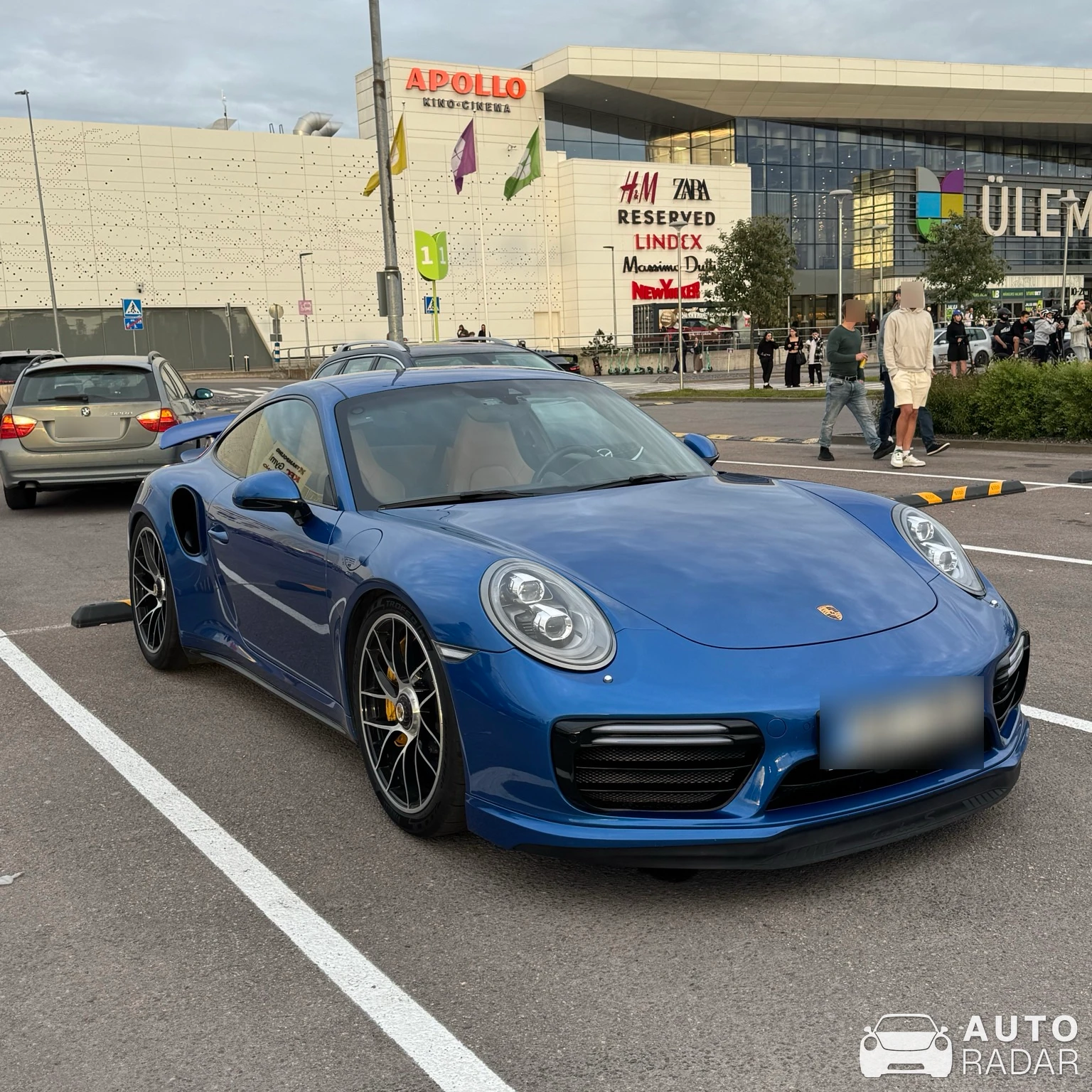 Porsche 991 Turbo S MkII spotted in Tallinn