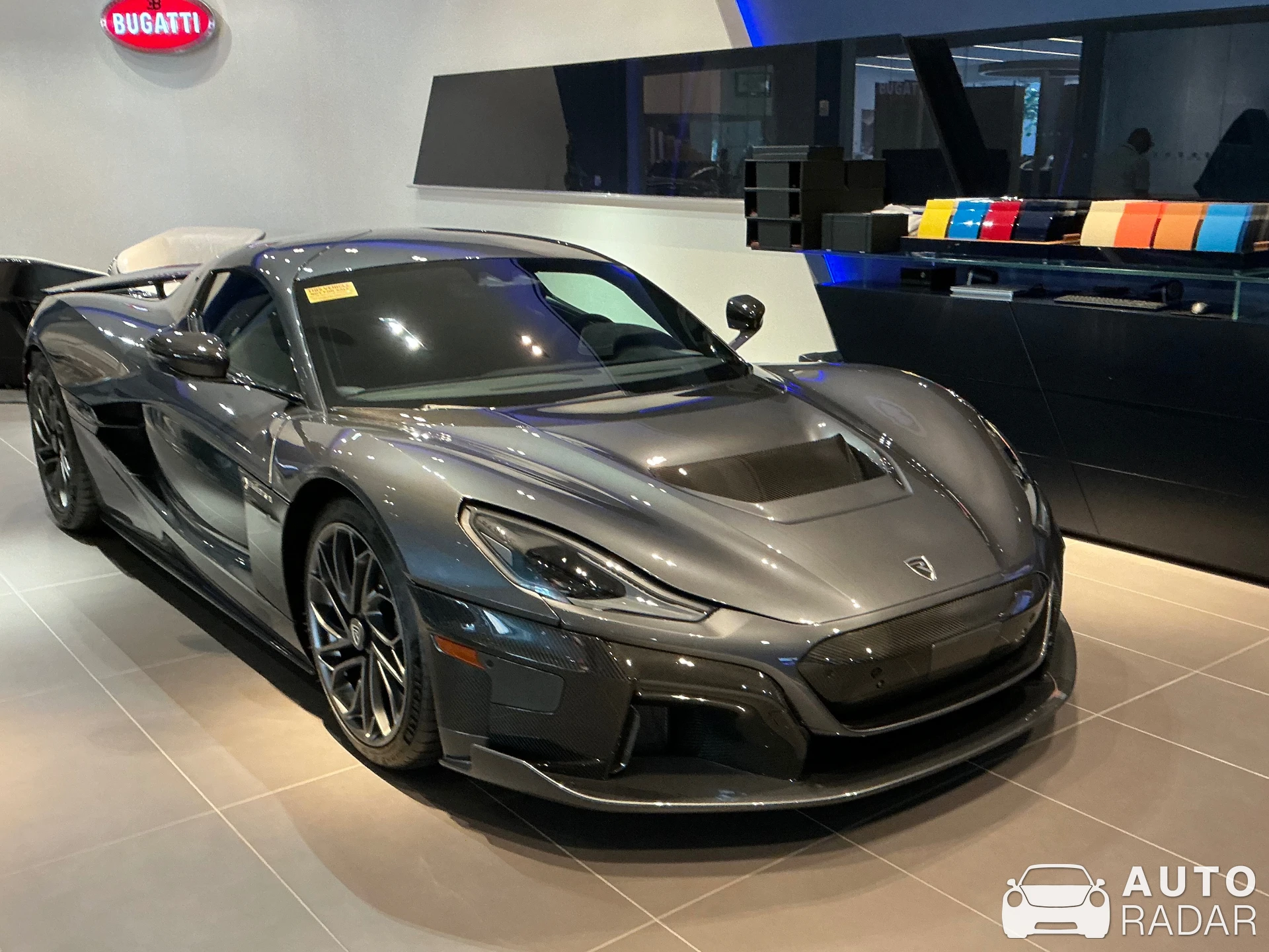 Rimac Nevera spotted in New York