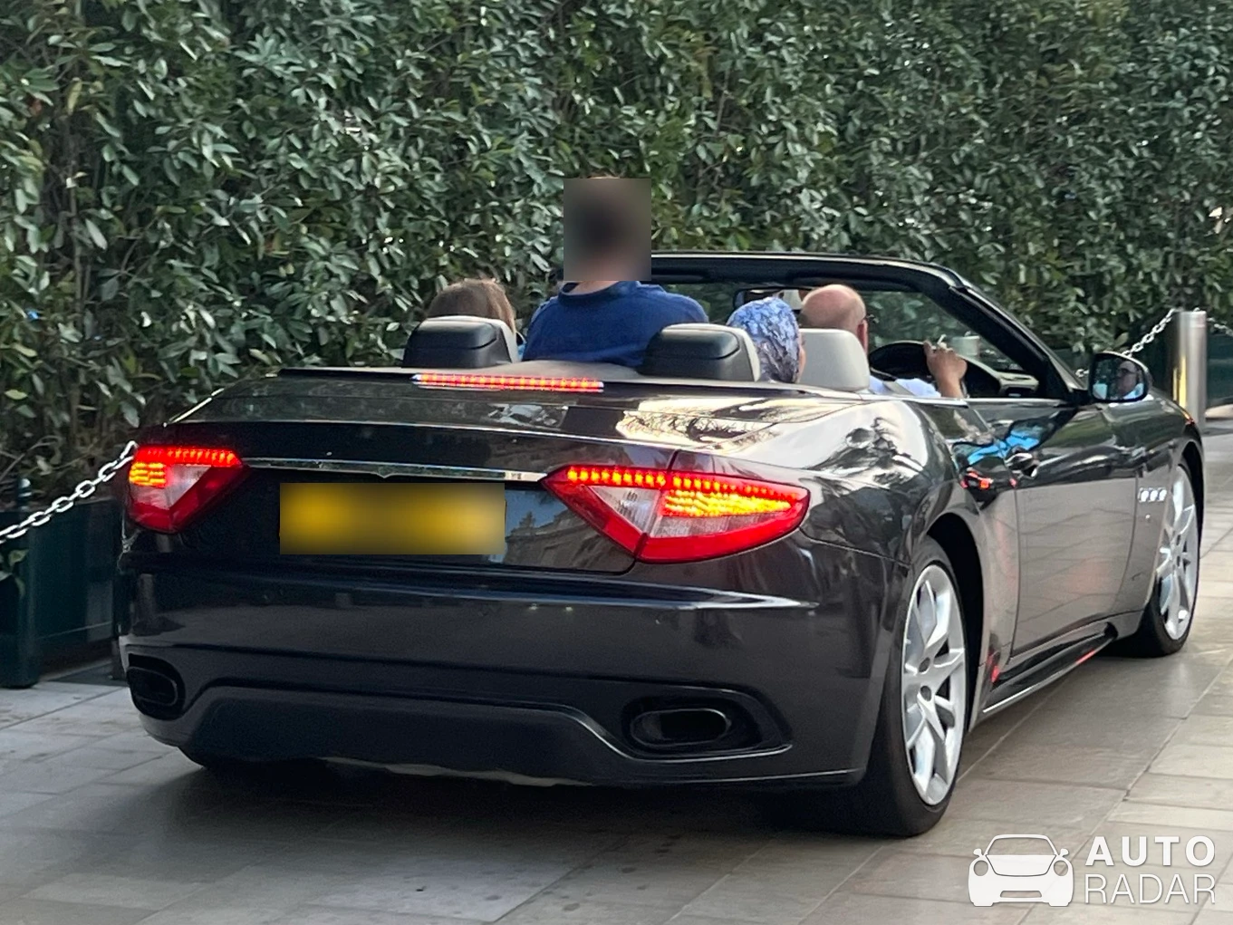 Maserati GranCabrio spotted in Monaco