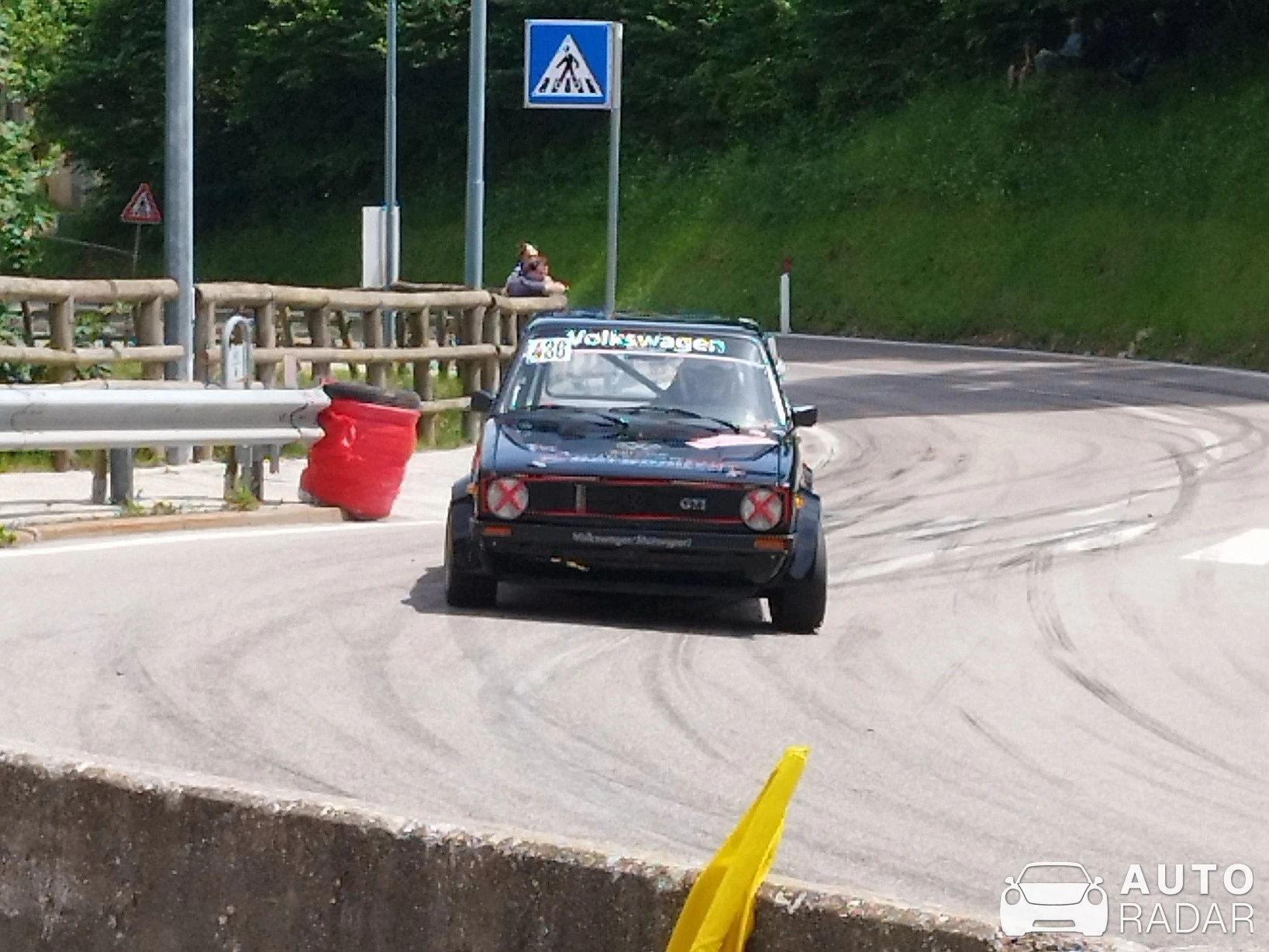 Volkswagen Golf GTI Mk1 spotted in Trento