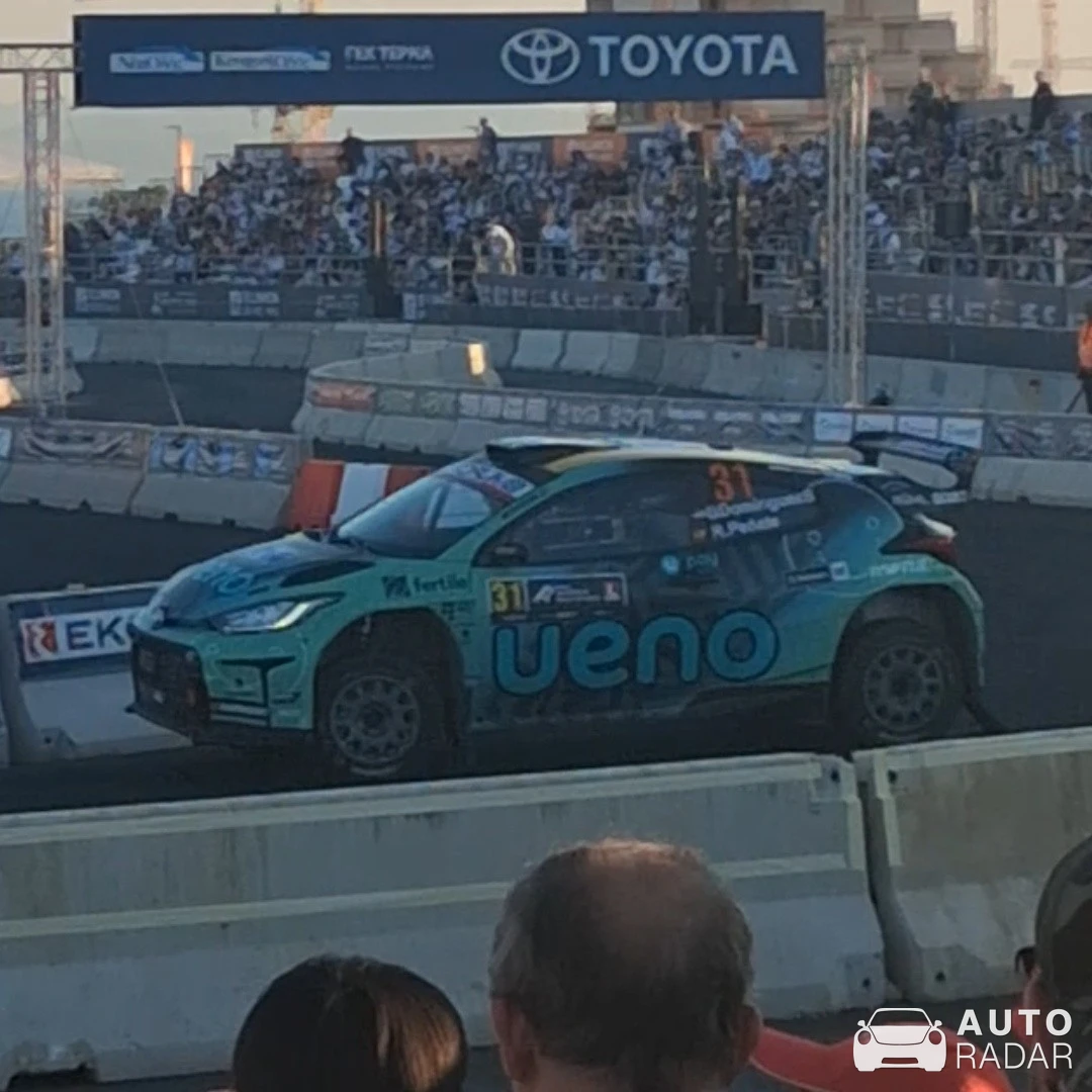 Toyota GR Yaris Rally2 spotted in Elliniko
