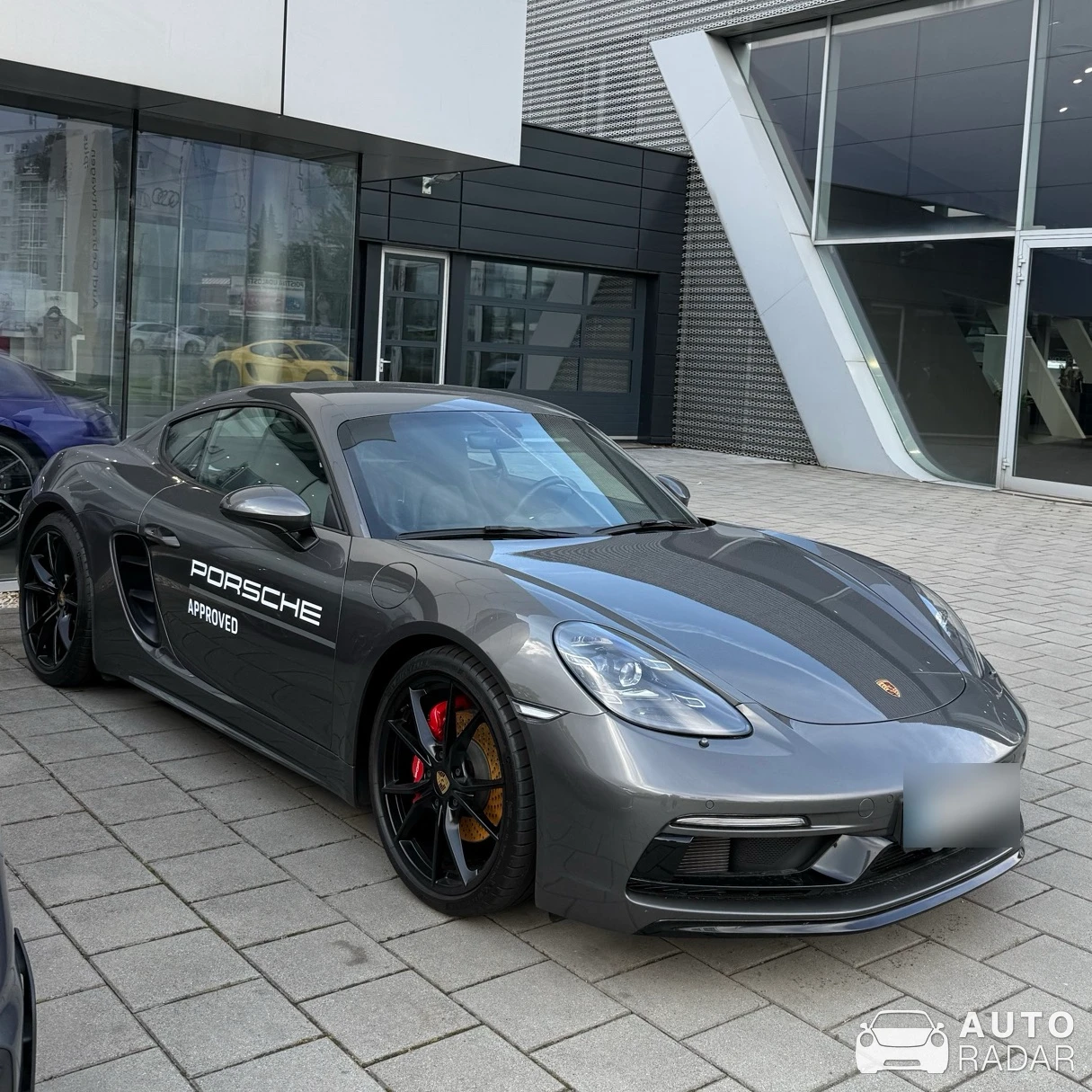 Porsche 718 Cayman GTS 4.0 spotted in Bratislava