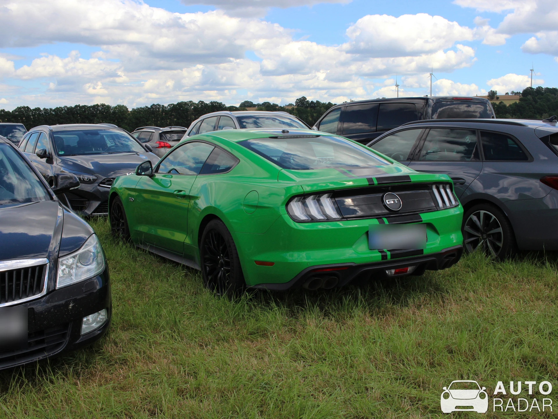 Ford Mustang GT spotted in Gornsdorf