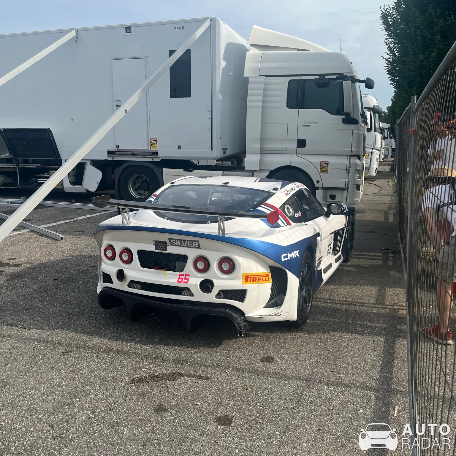 Ginetta G55 GT4 spotted in Monza