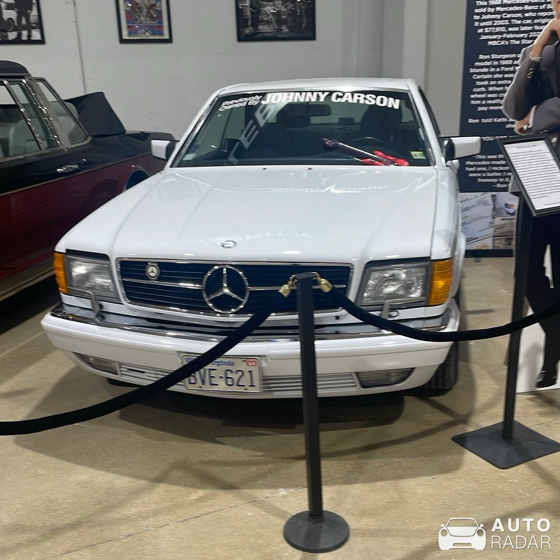 Mercedes-Benz 560 SEC spotted in Fort Worth