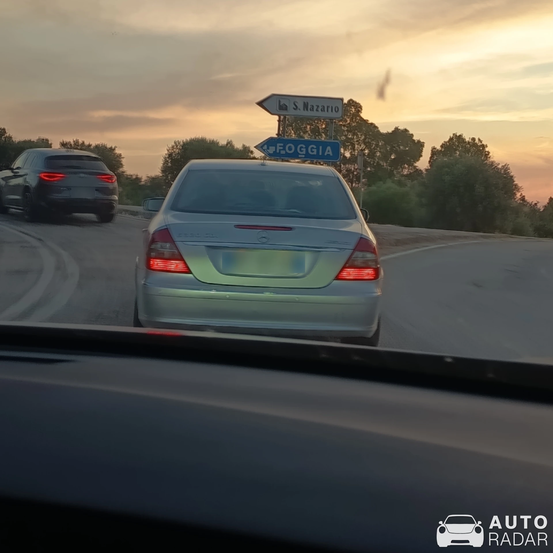 Mercedes-Benz E 320 CDI Rekordwagen spotted in Apricena