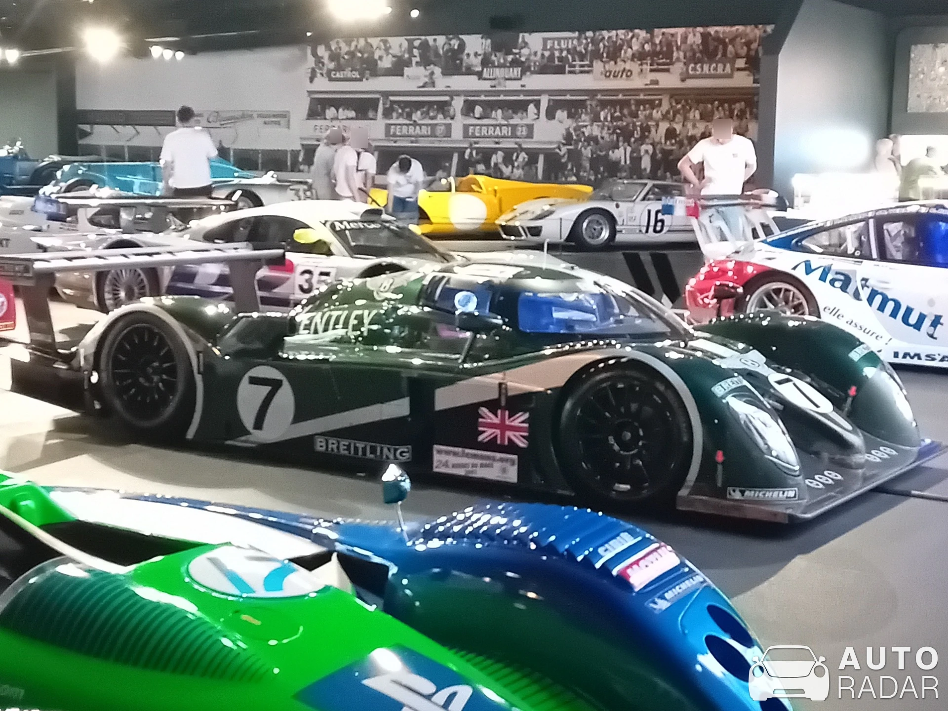 Bentley Speed 8 spotted in Le Mans