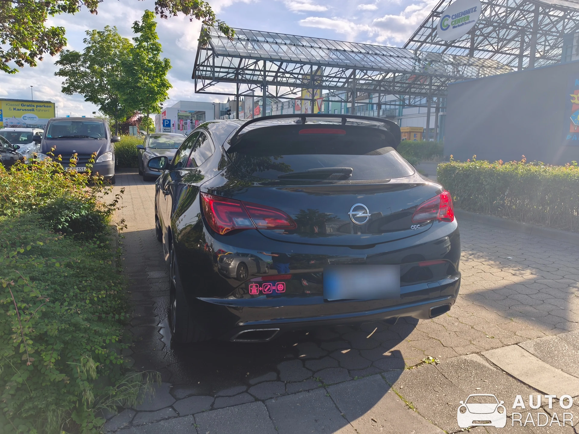 Opel Astra OPC spotted in Chemnitz