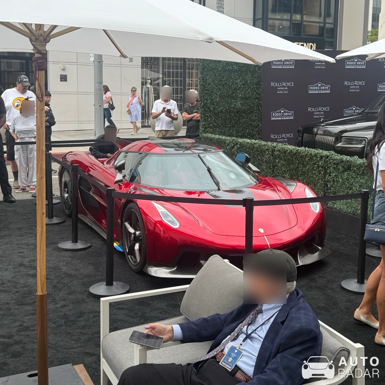 Koenigsegg Jesko Absolut spotted in Beverly Hills