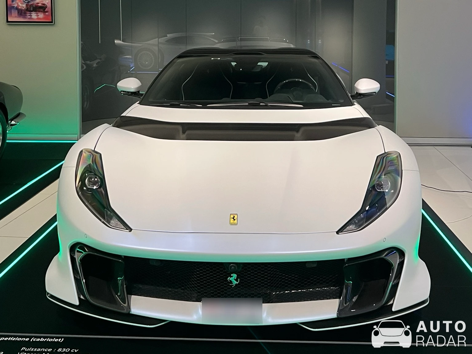 Ferrari 812 Competizione A spotted in Monaco
