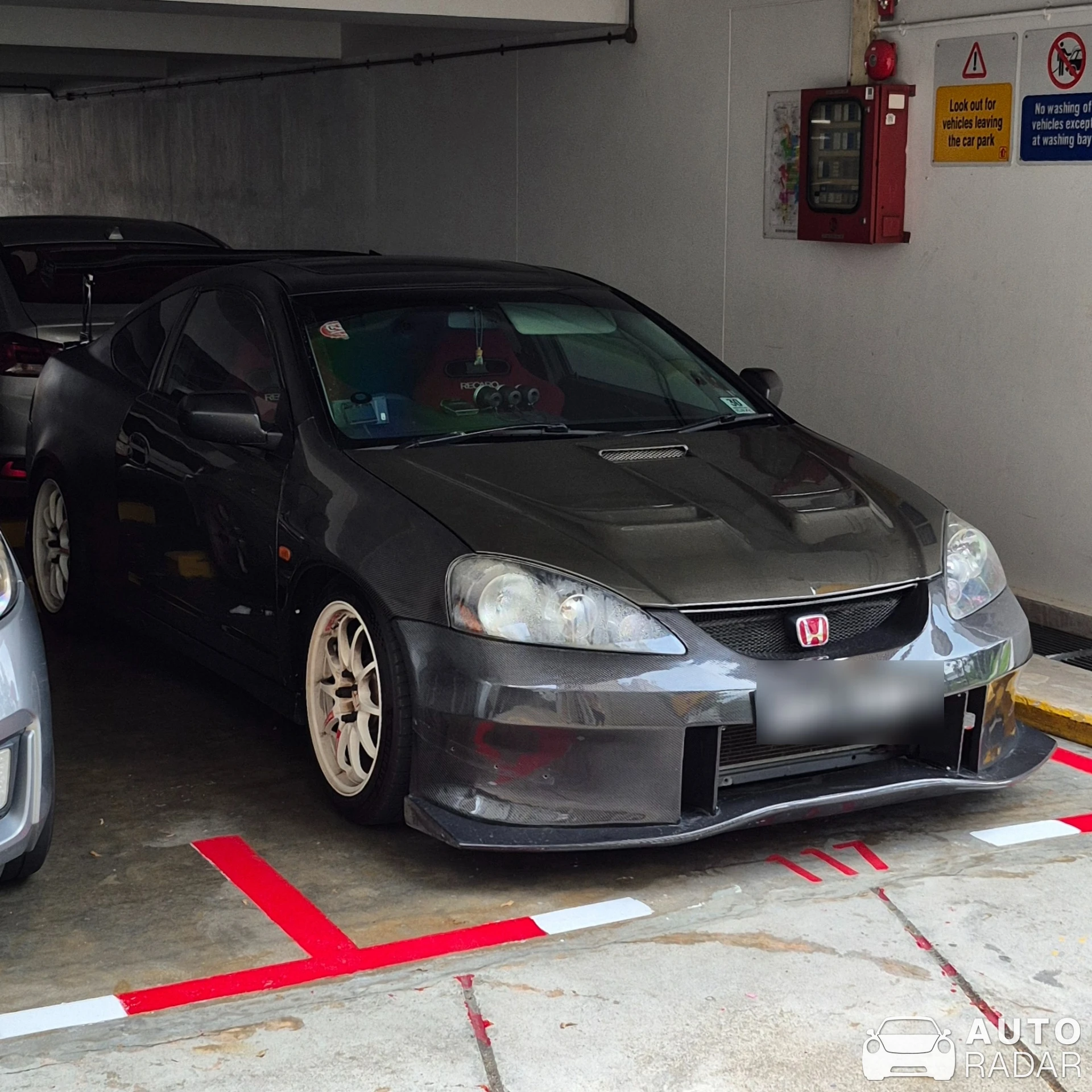 Honda Integra Type R spotted in Singapore