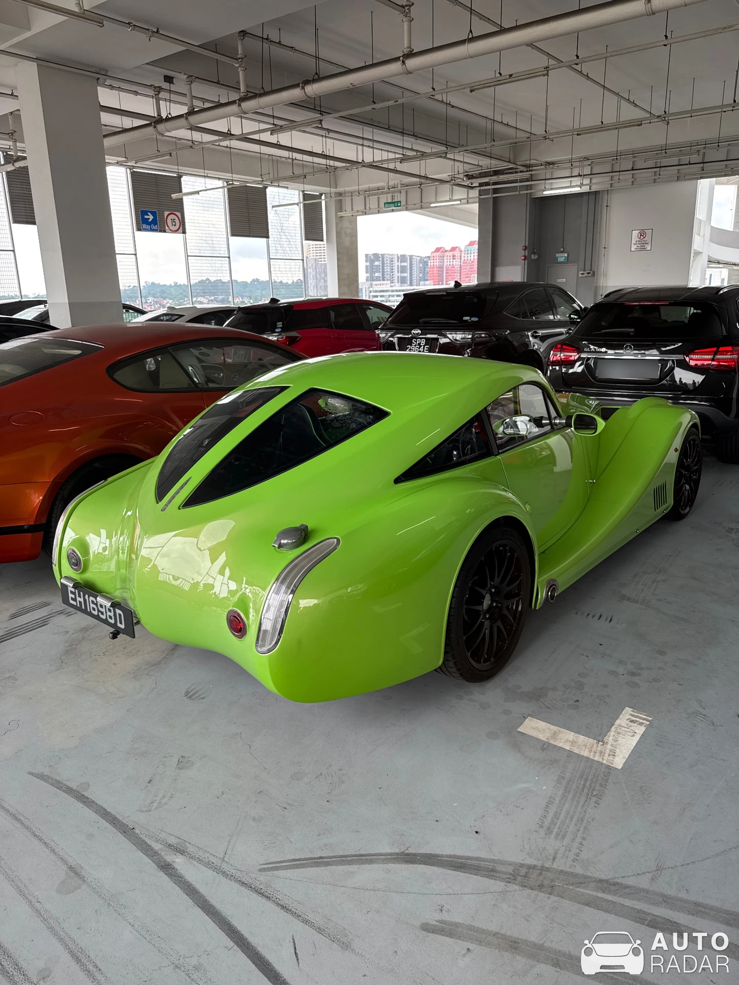 Morgan Aeromax spotted in Singapore