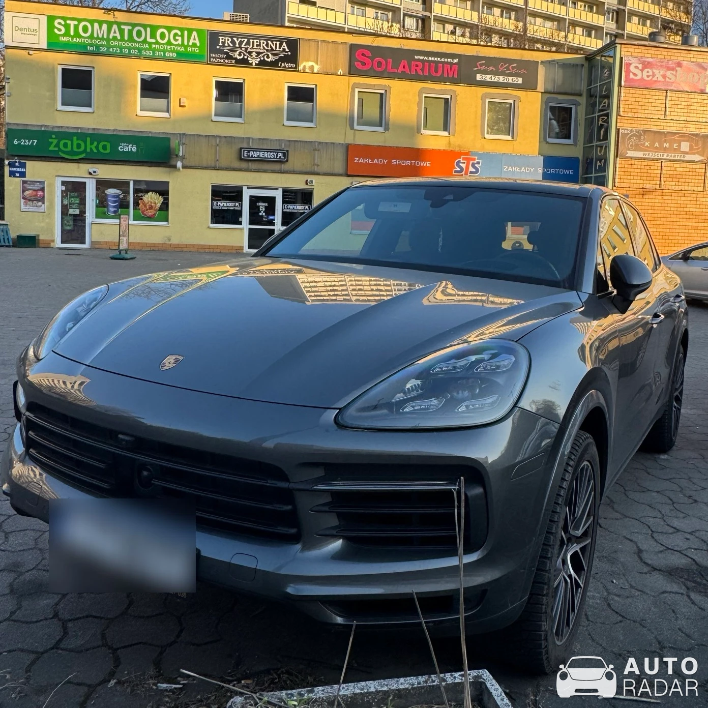Porsche Cayenne Coupé spotted in Havířov