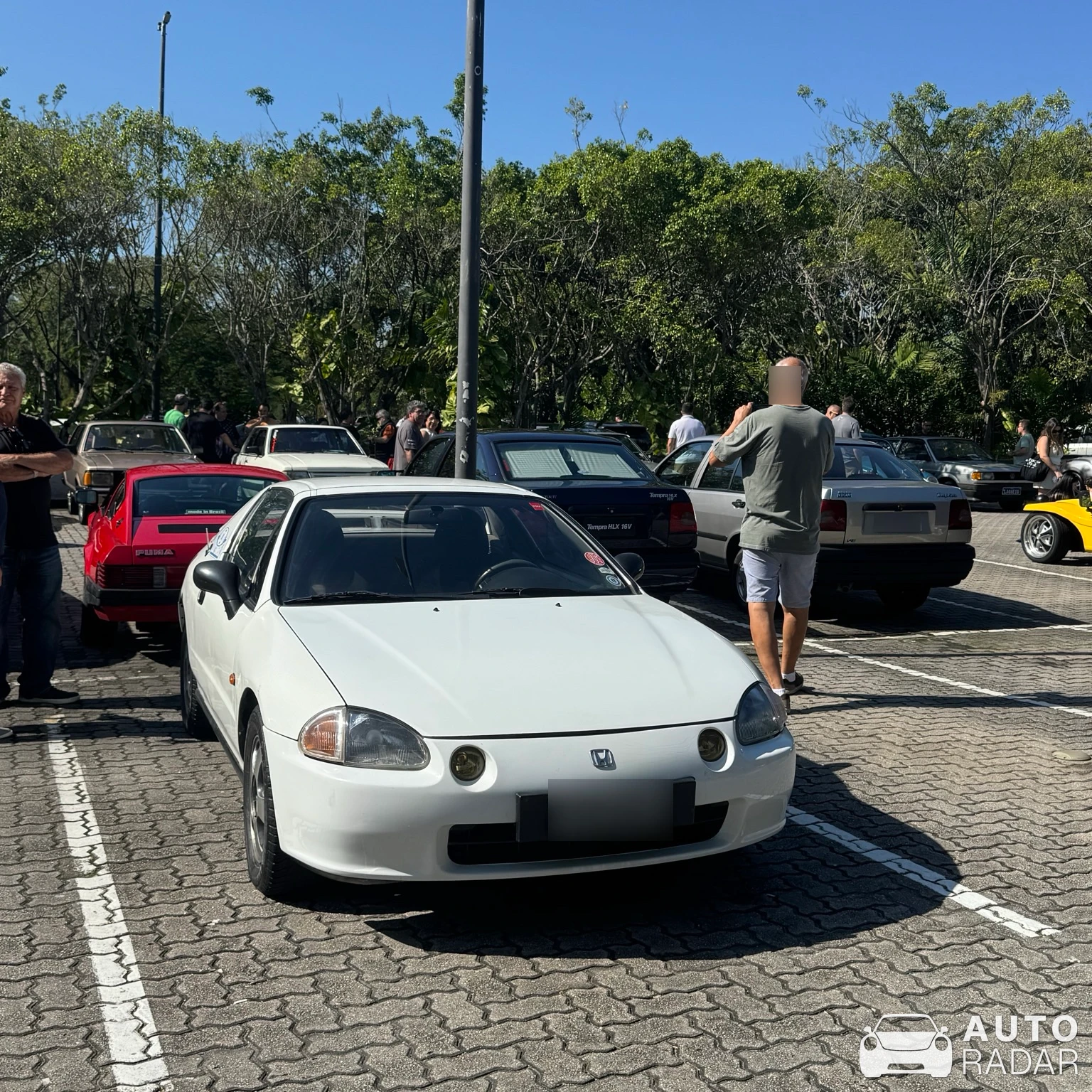 Honda CR-X spotted in Rio de Janeiro