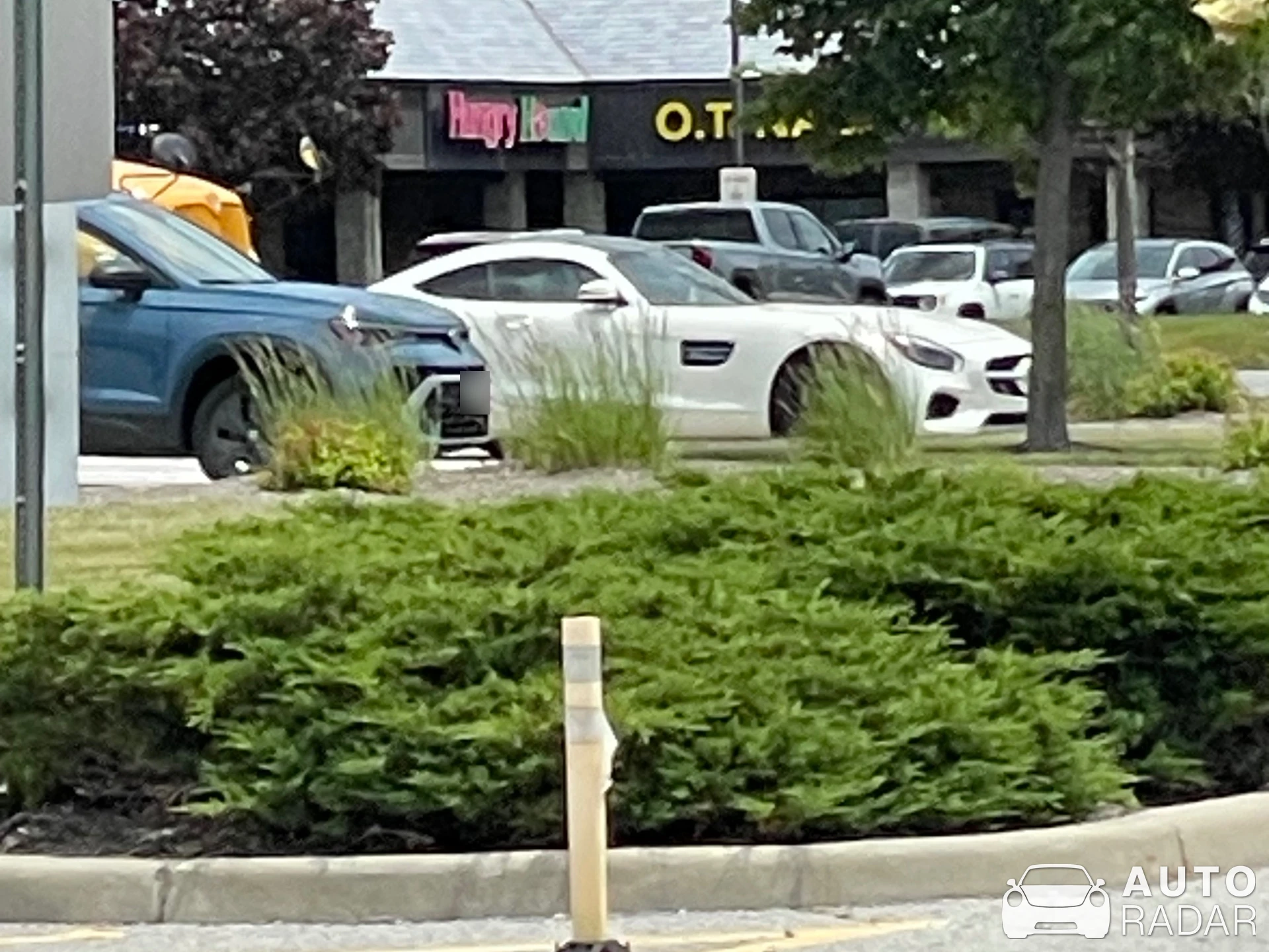 Mercedes-AMG GT C190 spotted in Frankfort