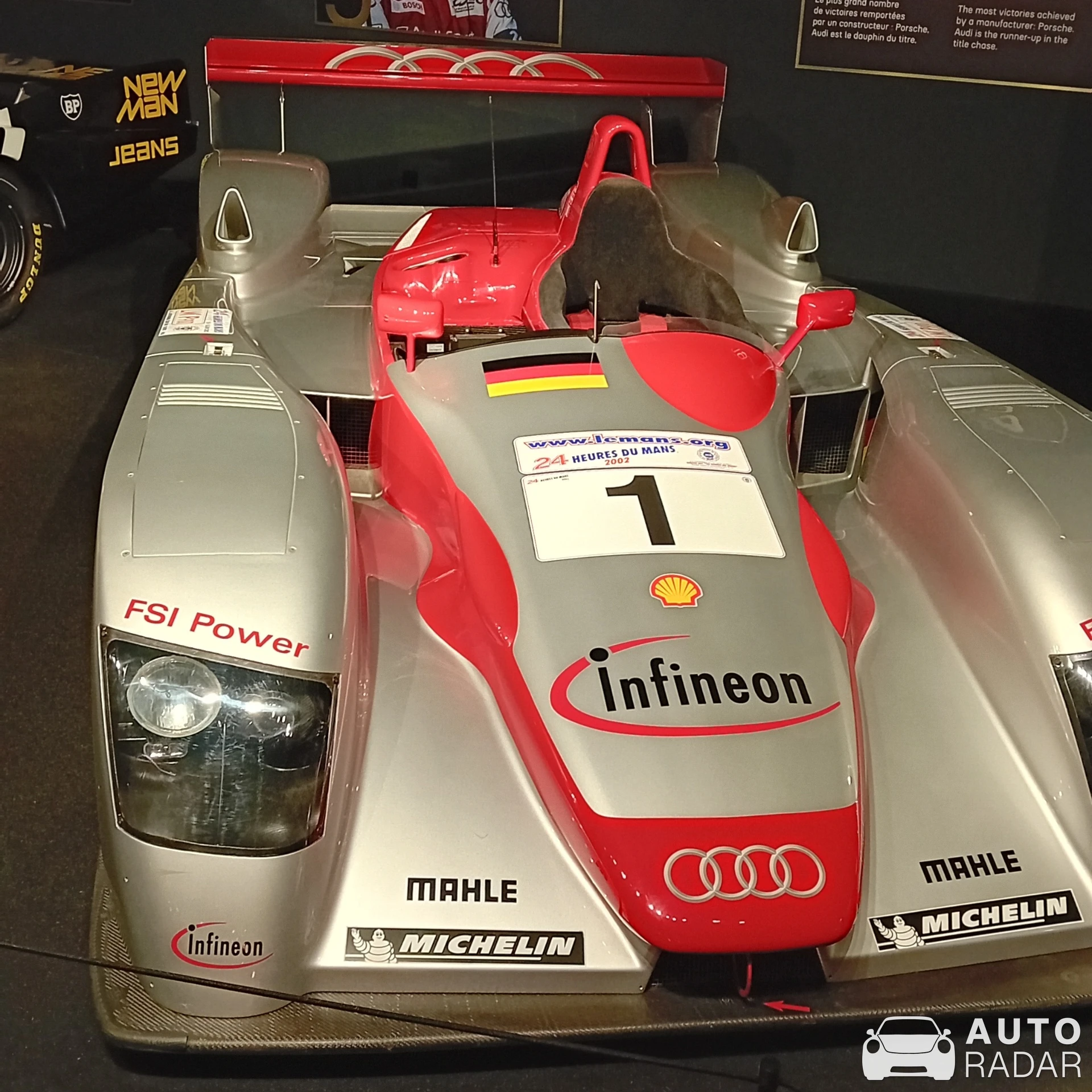 Audi R8 LMP spotted in Le Mans