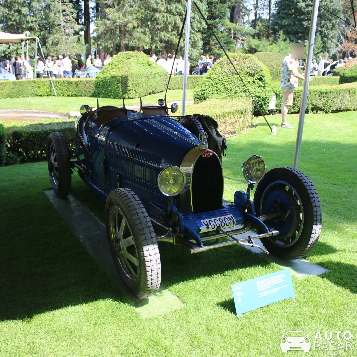 Bugatti Type 37 spotted in Båstad
