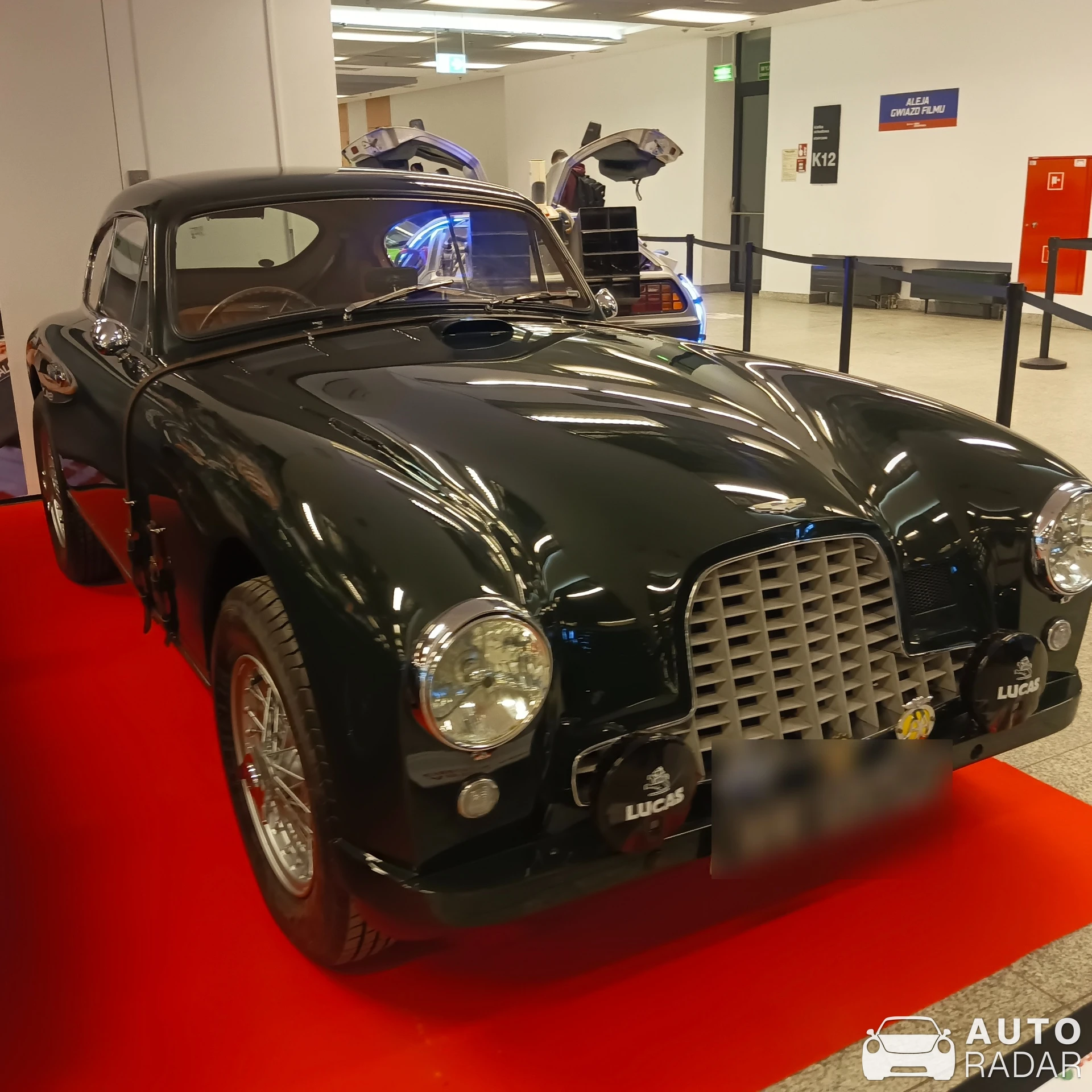Aston Martin Martin DB2/4 spotted in Warszawa