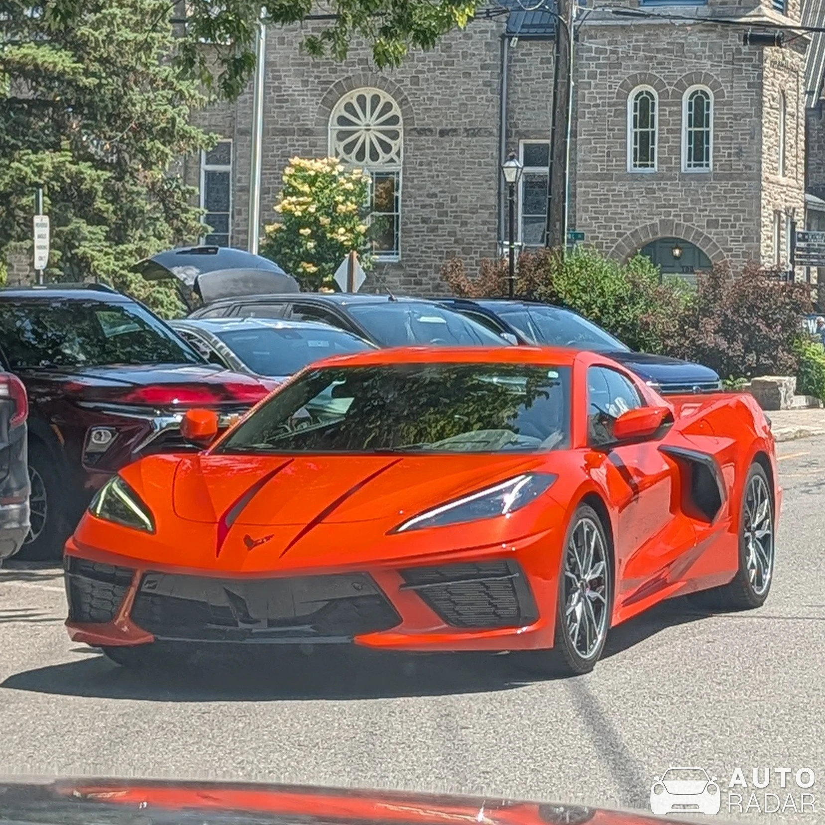 Chevrolet Corvette C8 spotted in Merrickville
