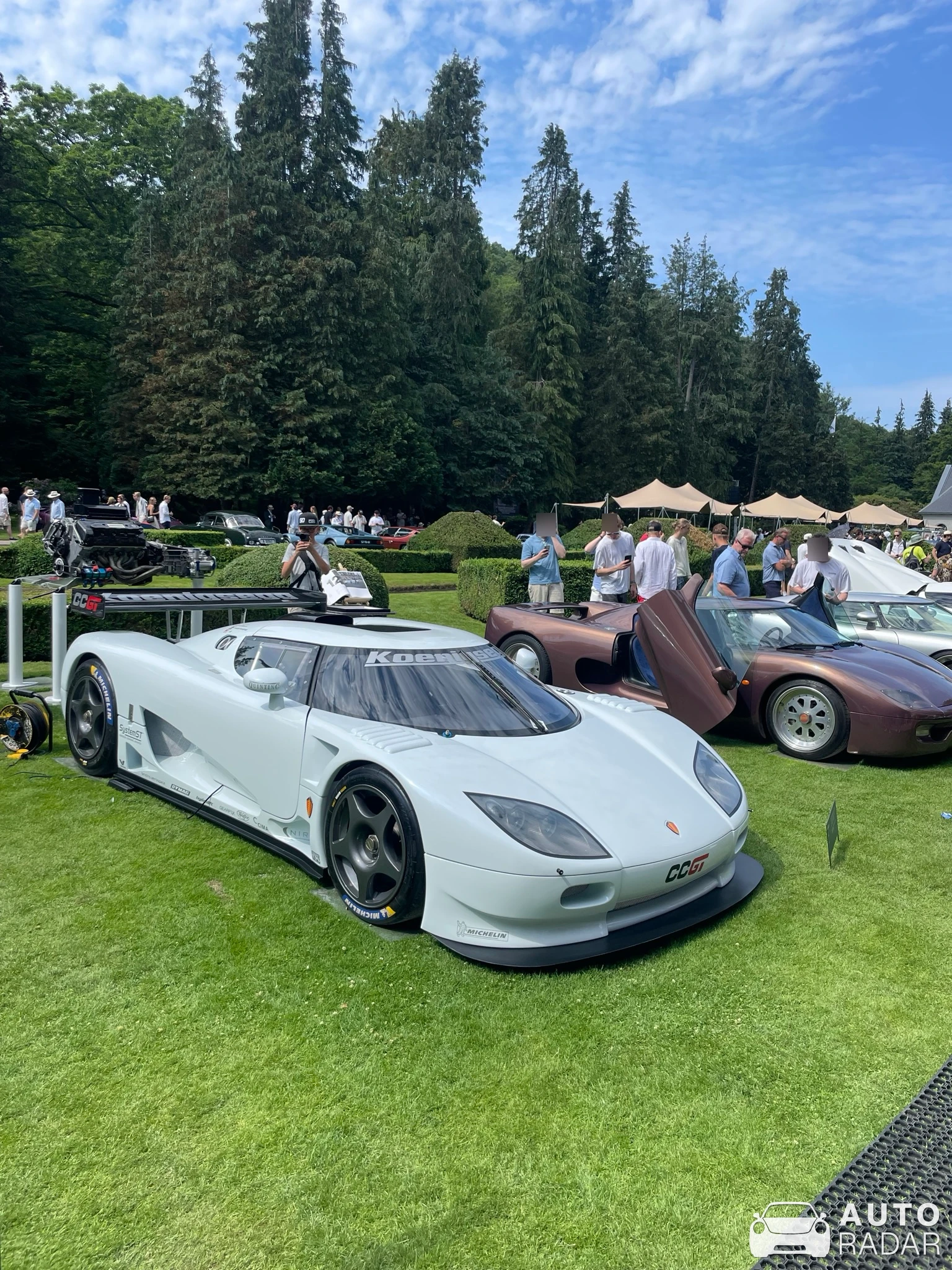 Koenigsegg CCR spotted in Båstad