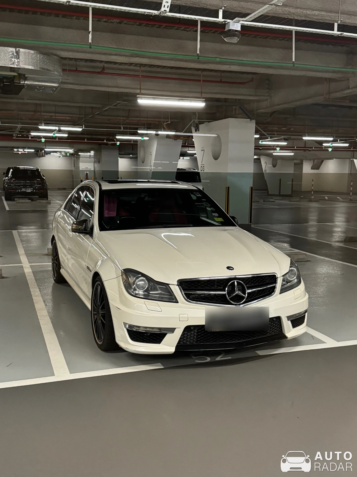 Mercedes-AMG C 63 Sedan W204 spotted in Singapore