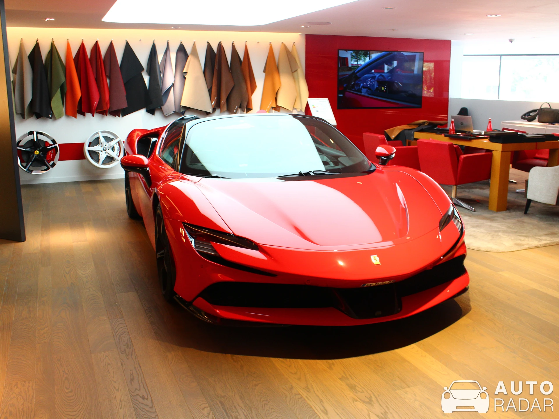 Ferrari SF90 Spider spotted in Cannes