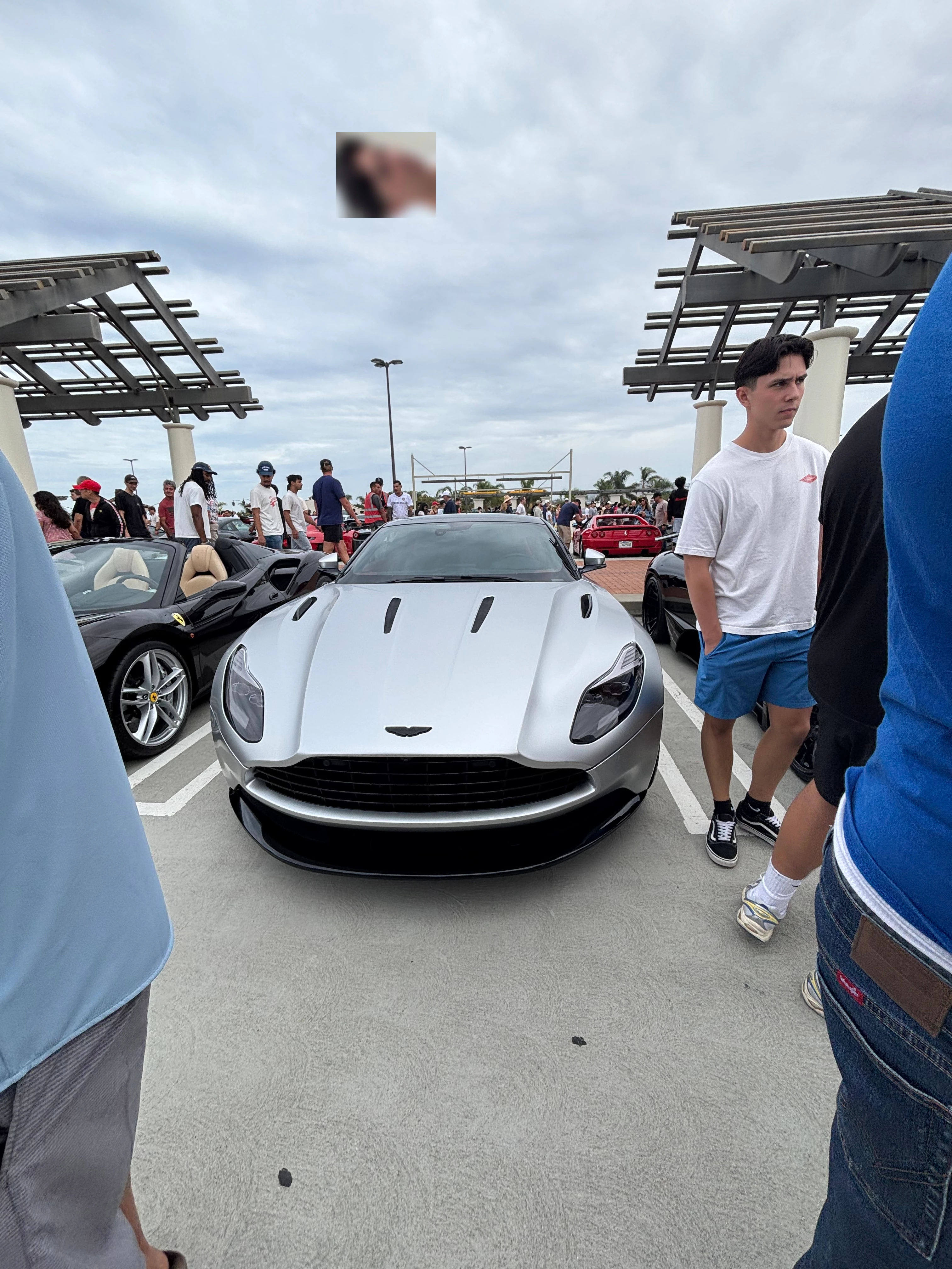 Aston Martin DBS Superleggera spotted in San Clemente