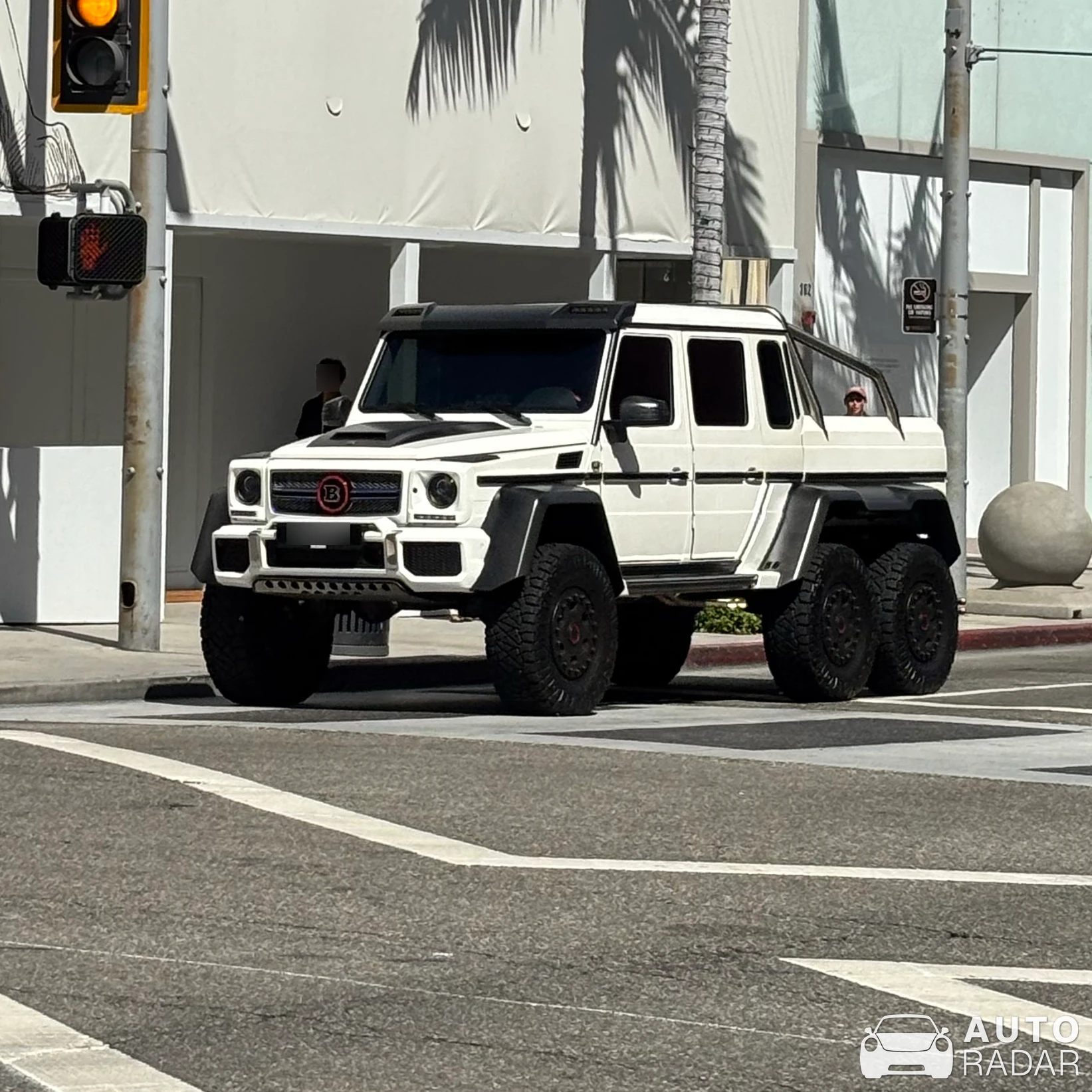 Mercedes-Benz G 63 AMG 6x6 Brabus spotted in Beverly Hills