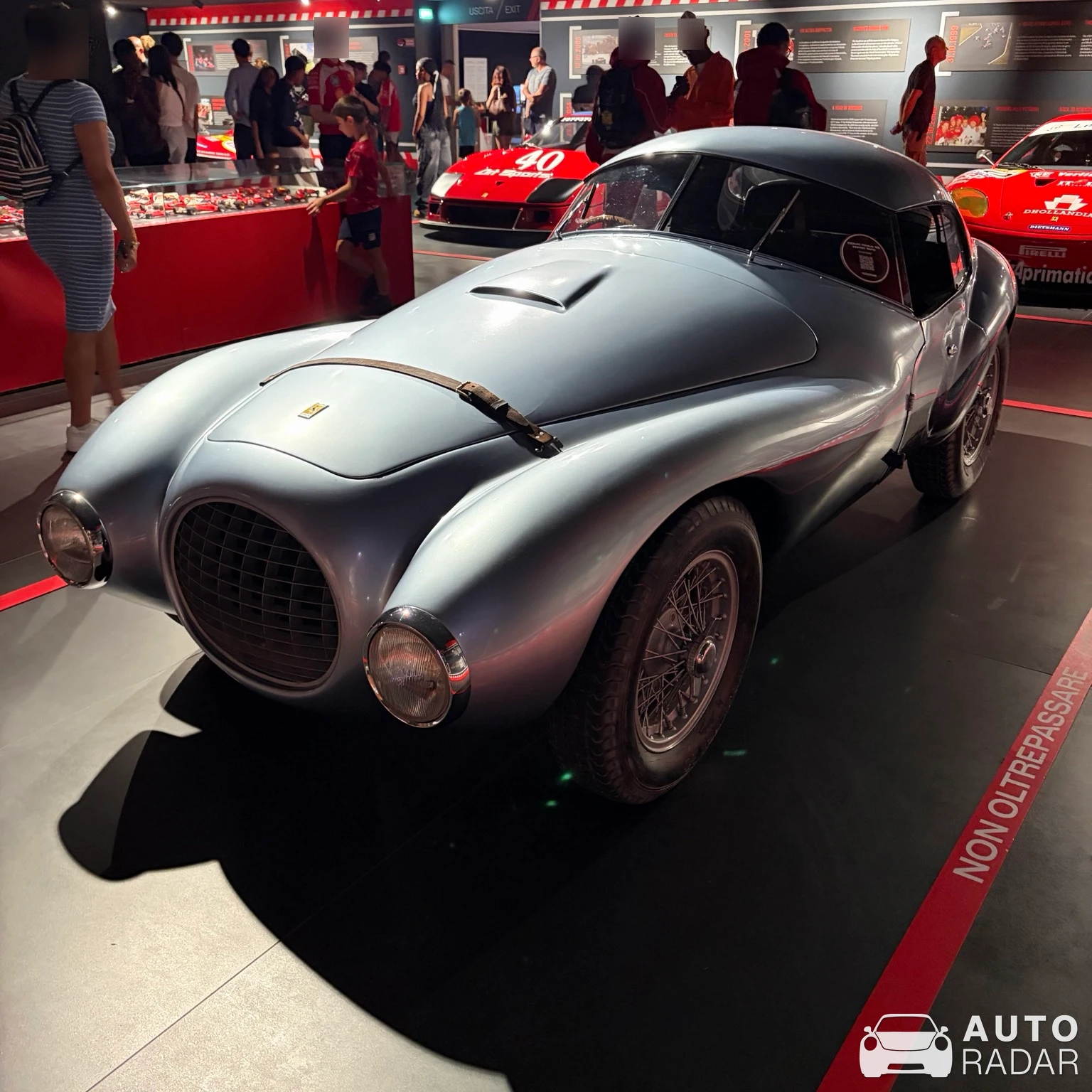 Ferrari 166 MM Touring Barchetta spotted in Maranello