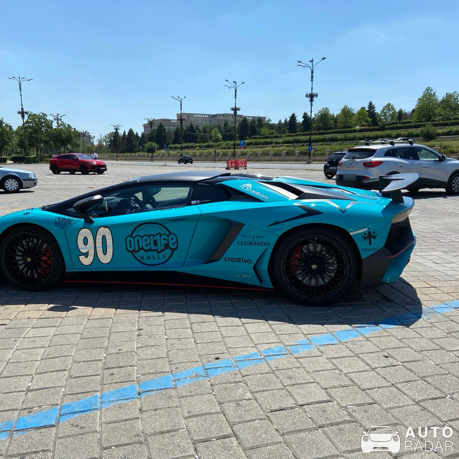 Lamborghini Aventador LP750-4 SuperVeloce Roadster spotted in Bucharest