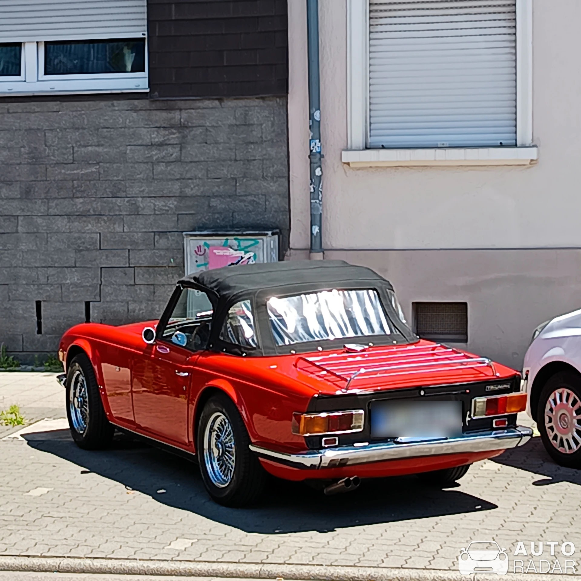 Triumph TR6 spotted in Karlsruhe